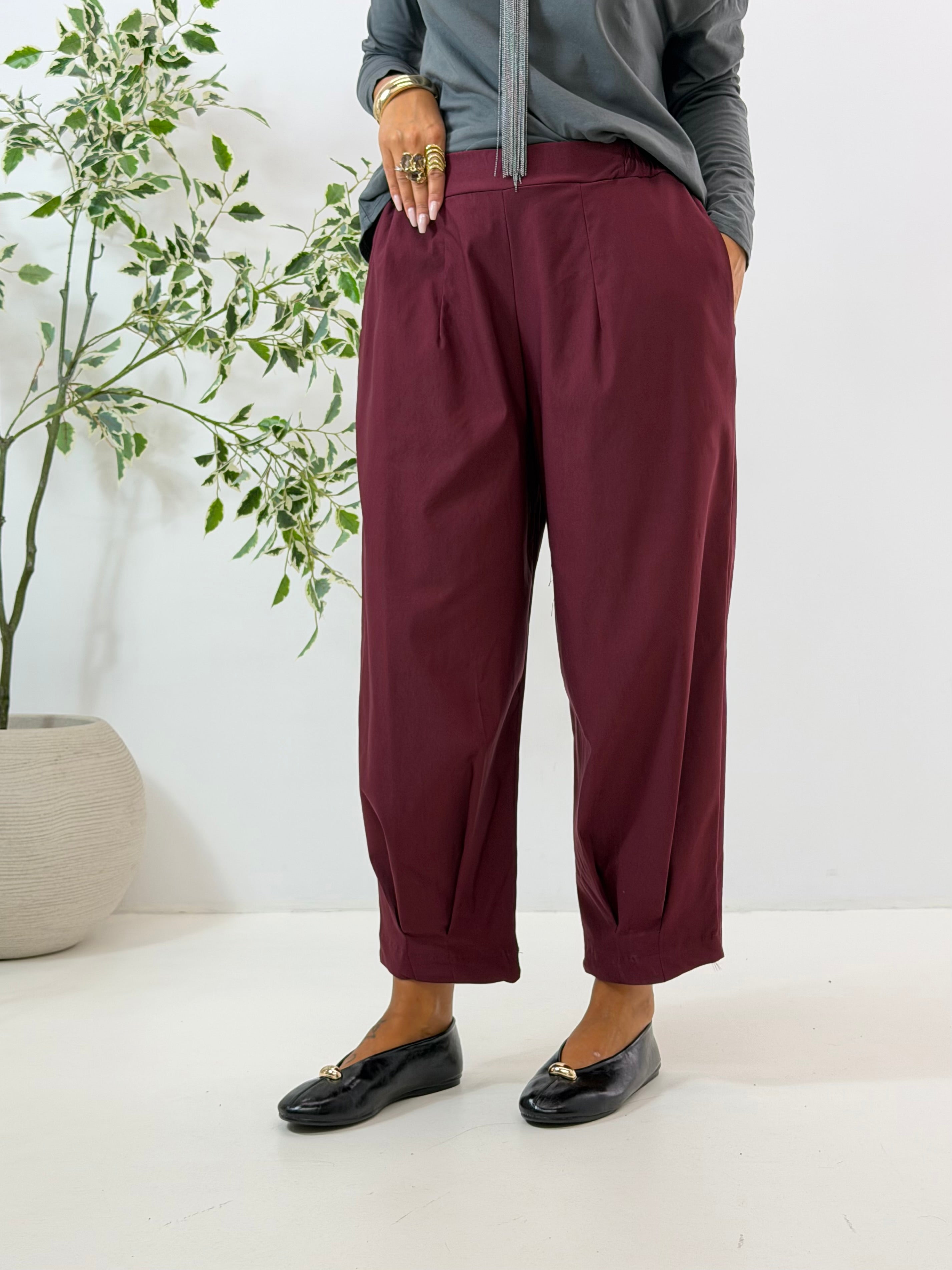 PANTALONE EFFETTO PALLONCINO KAORI