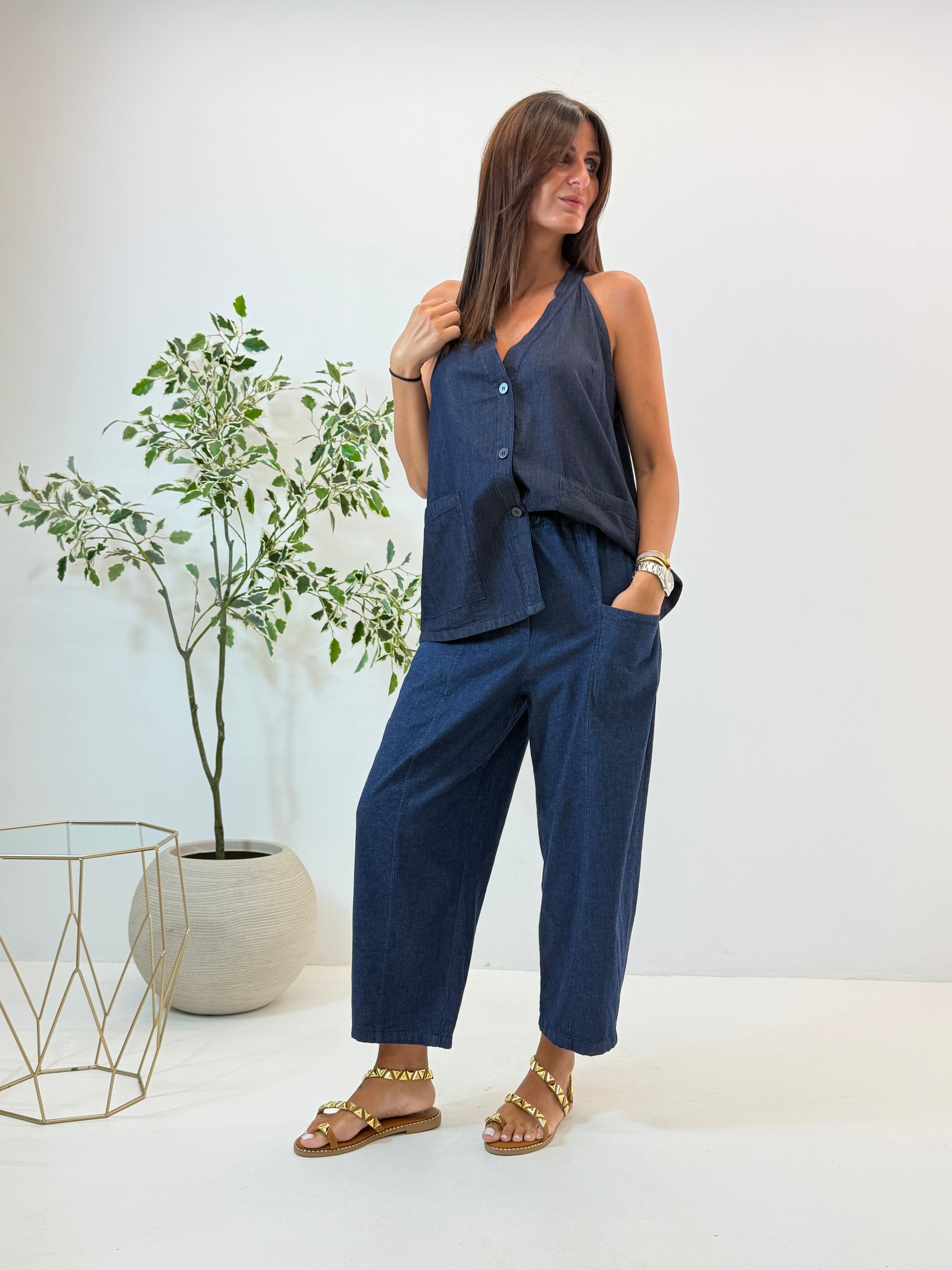 TOP MAIRA IN DENIM