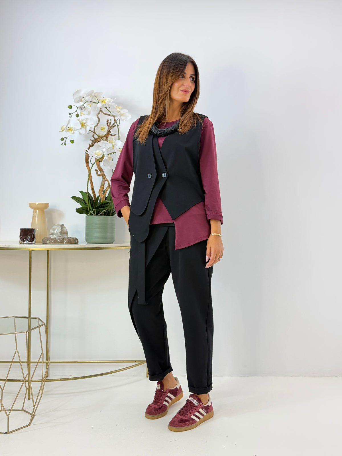 PANTALONE DELIA NERO