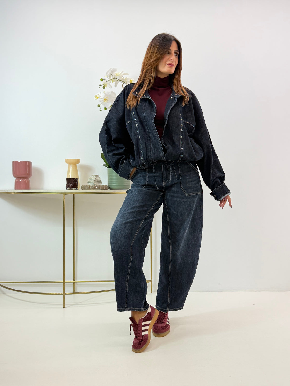 GIACCA LEA IN DENIM