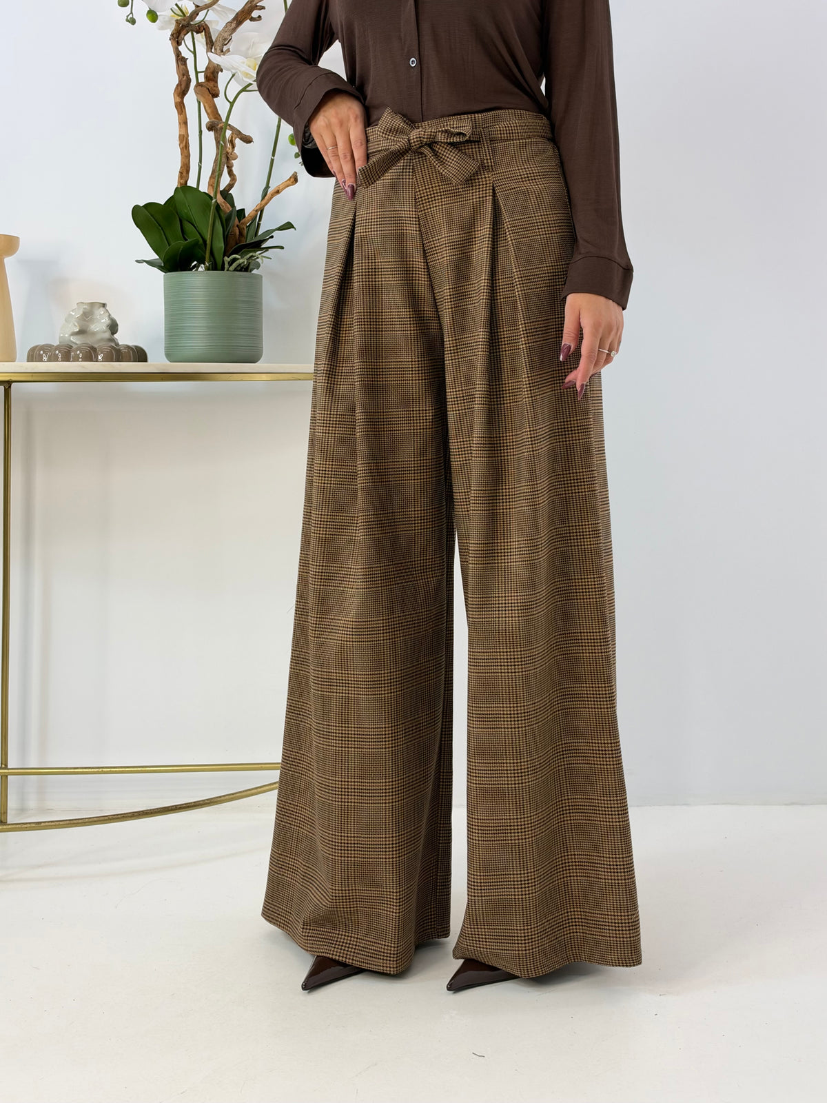 PANTALONE ANNALISA FANTASIA CAMEL