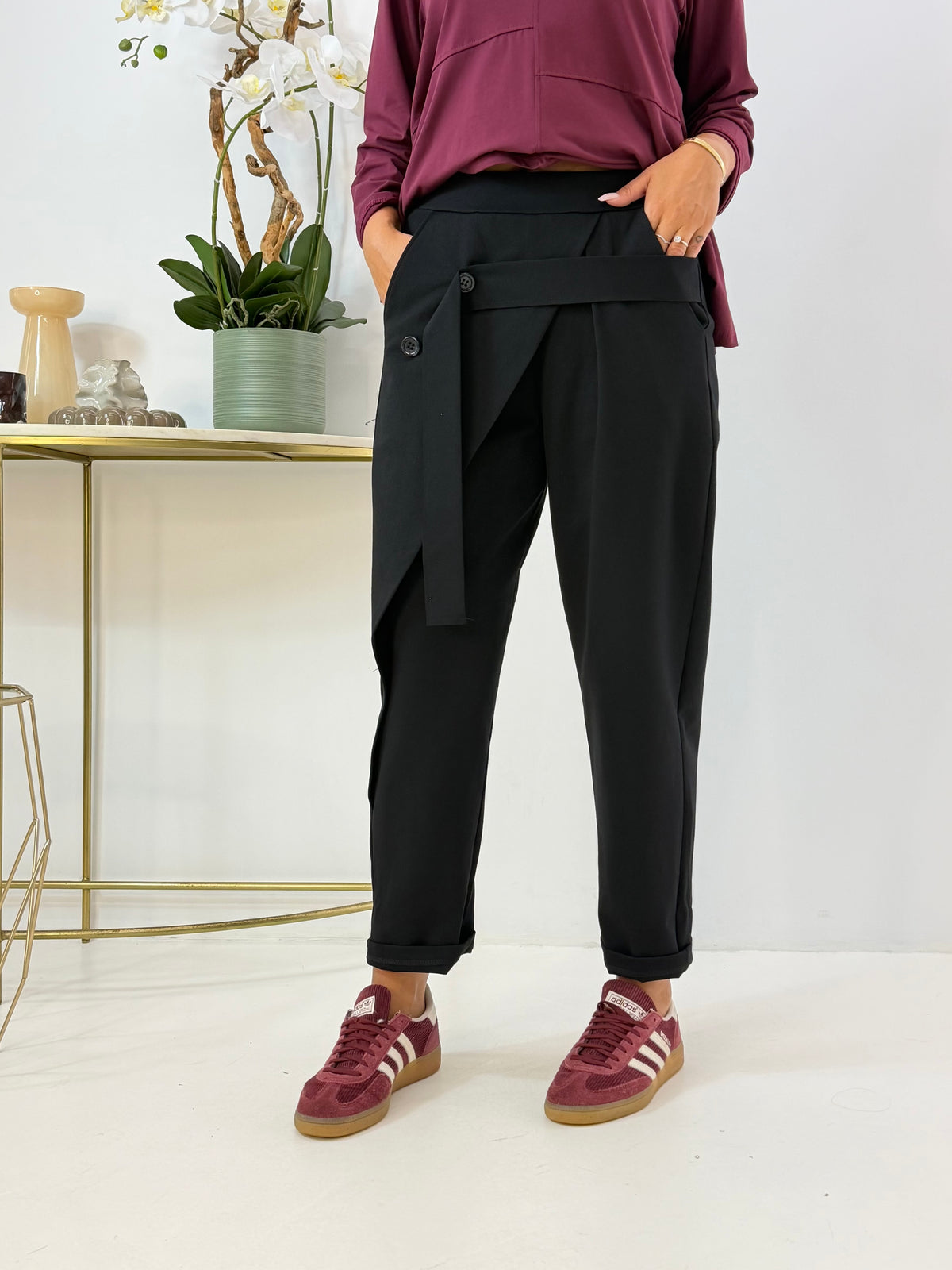PANTALONE DELIA NERO