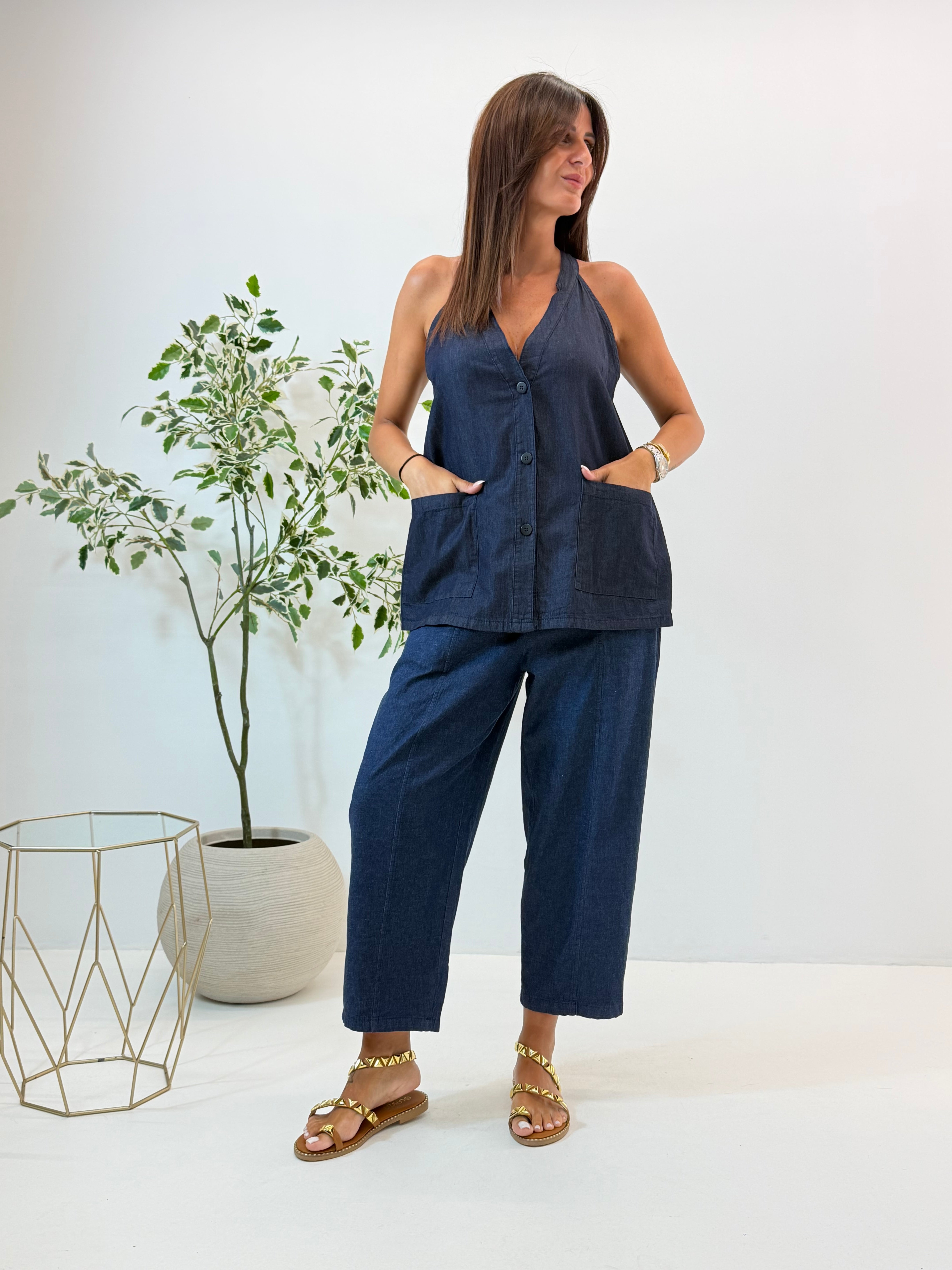 TOP MAIRA IN DENIM