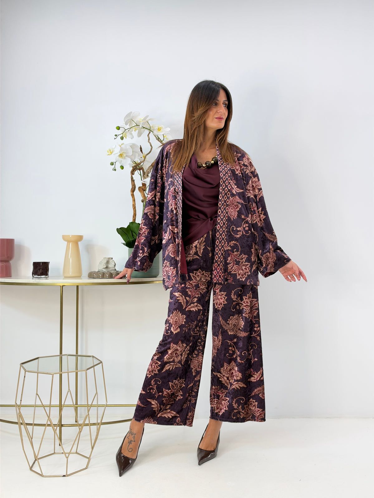 PANTALONE YASHIRA IN VELLUTO