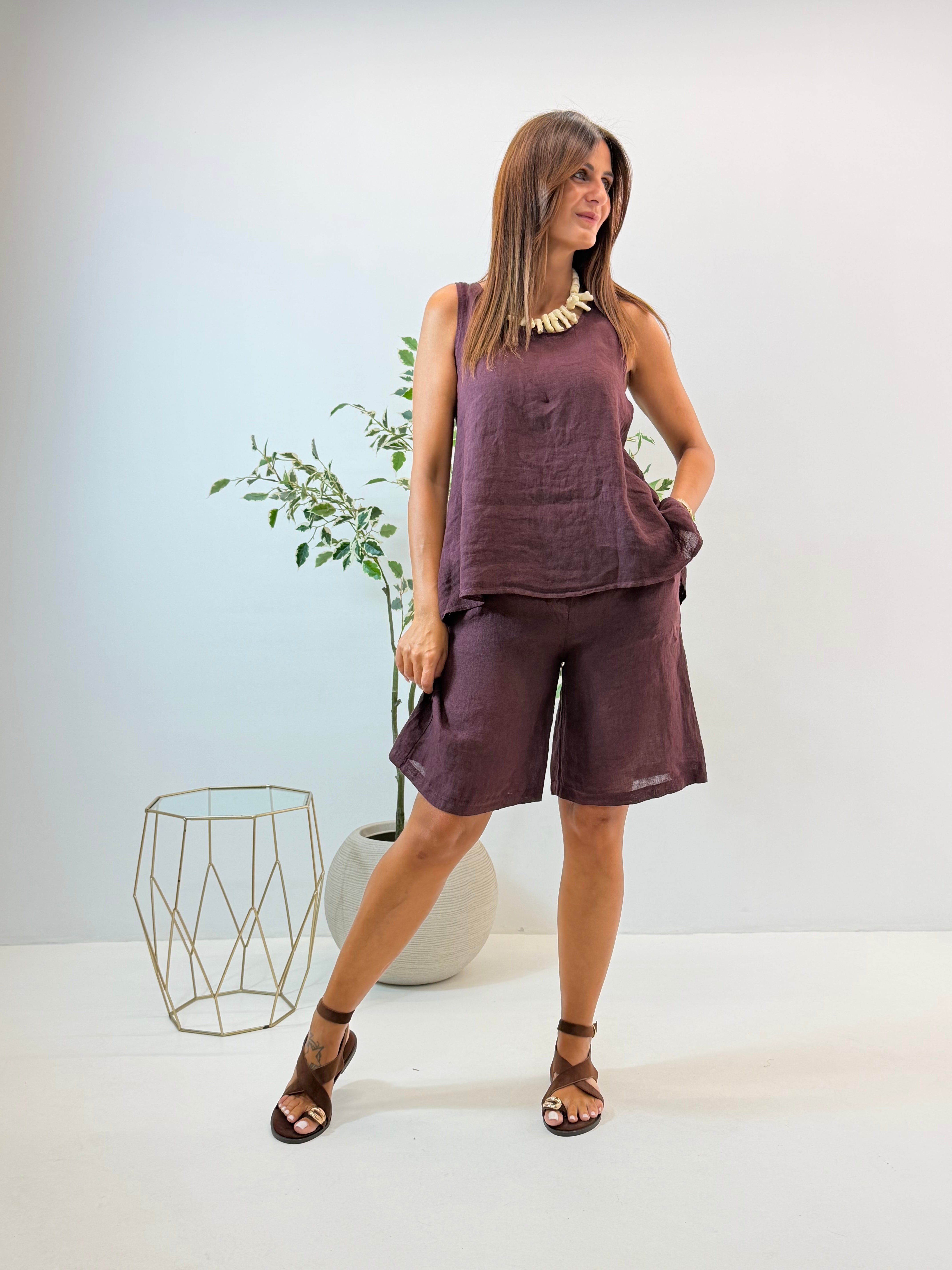 COMPLETO VIKY BORDEAUX