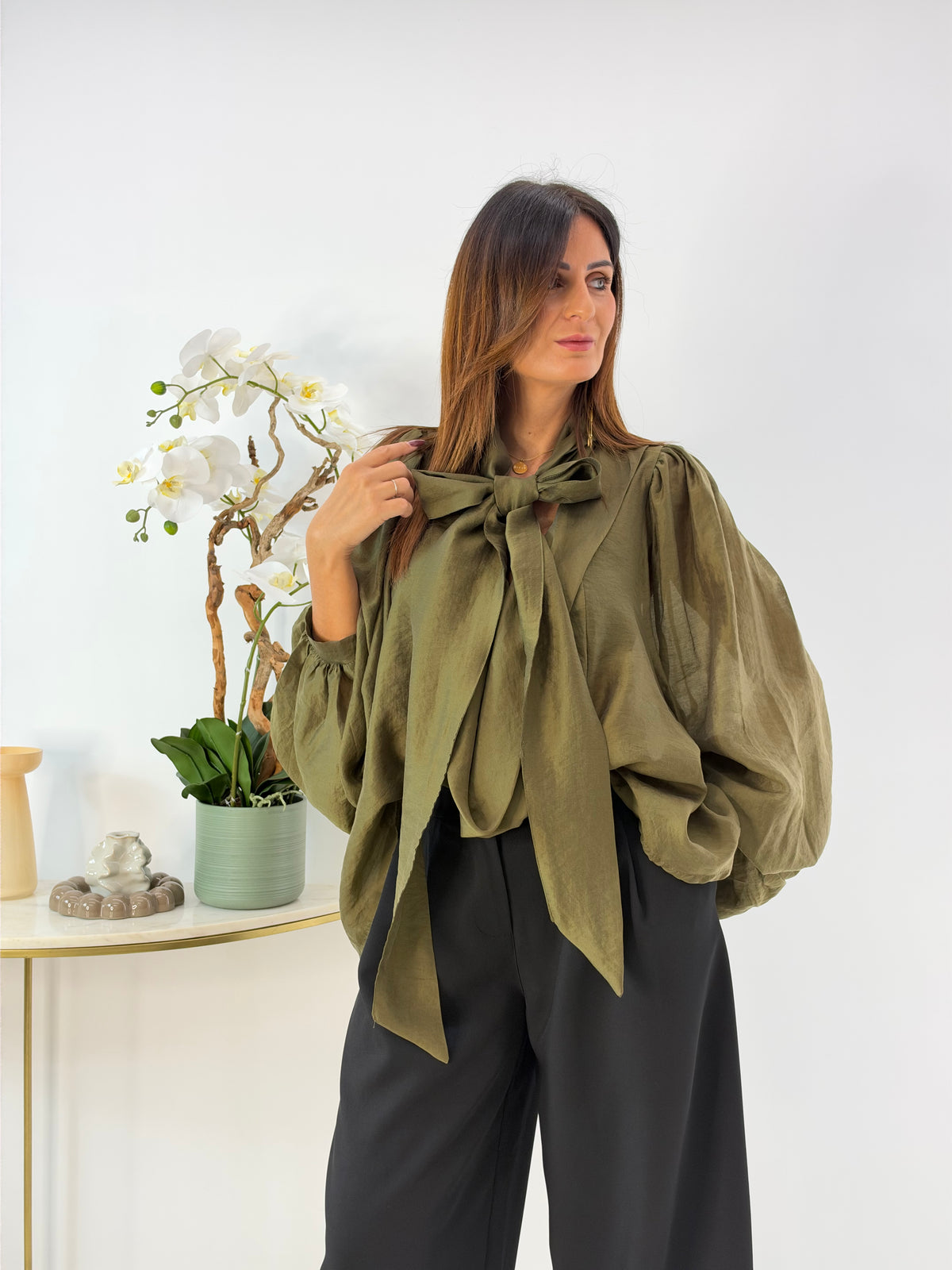 CAMICIA ELOISE VERDE