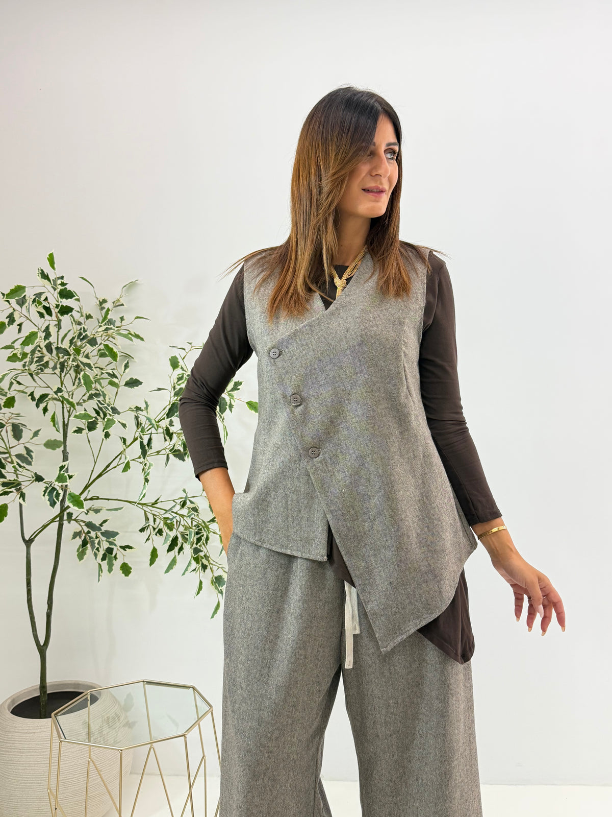 GILET ELVIRA WENDY TORTORA