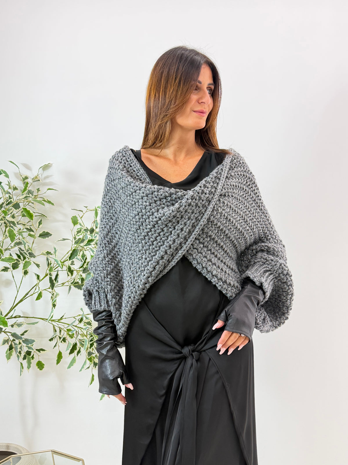 PULL LICYA TRAFORATO GRIGIO