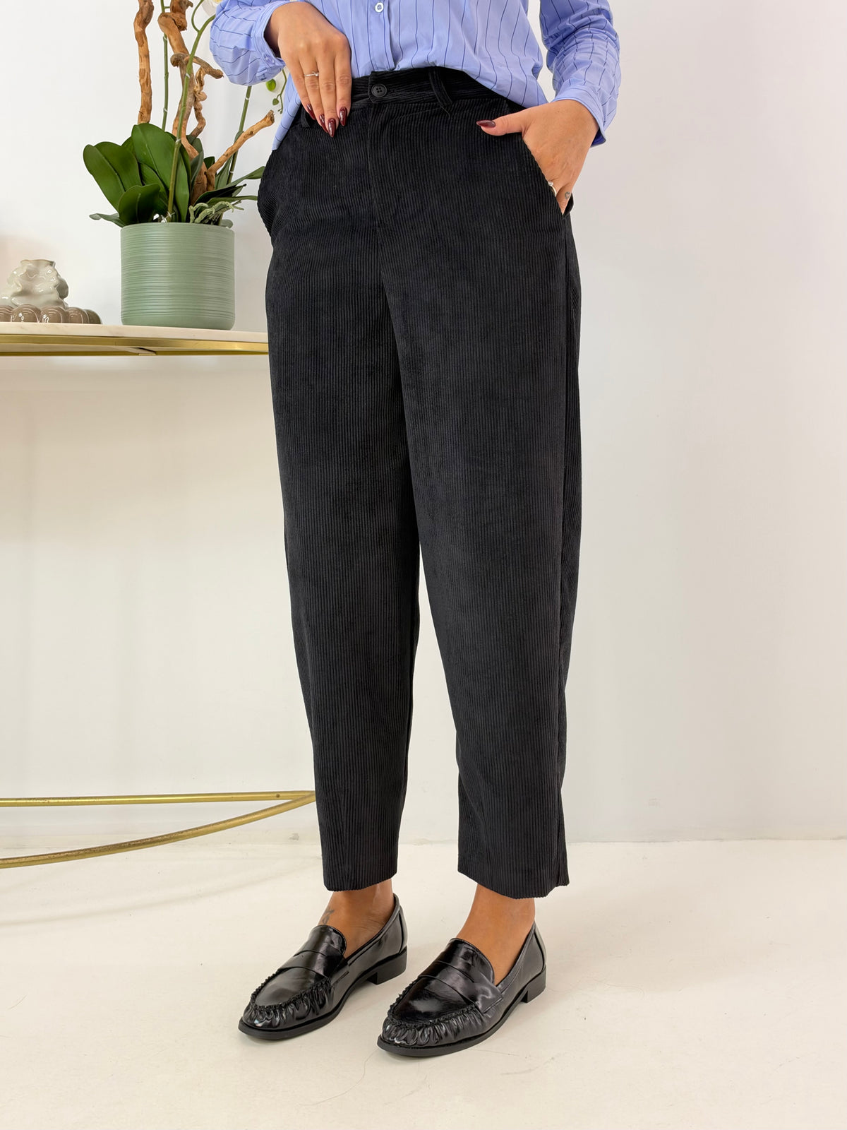 PANTALONE MATI IN VELLUTO