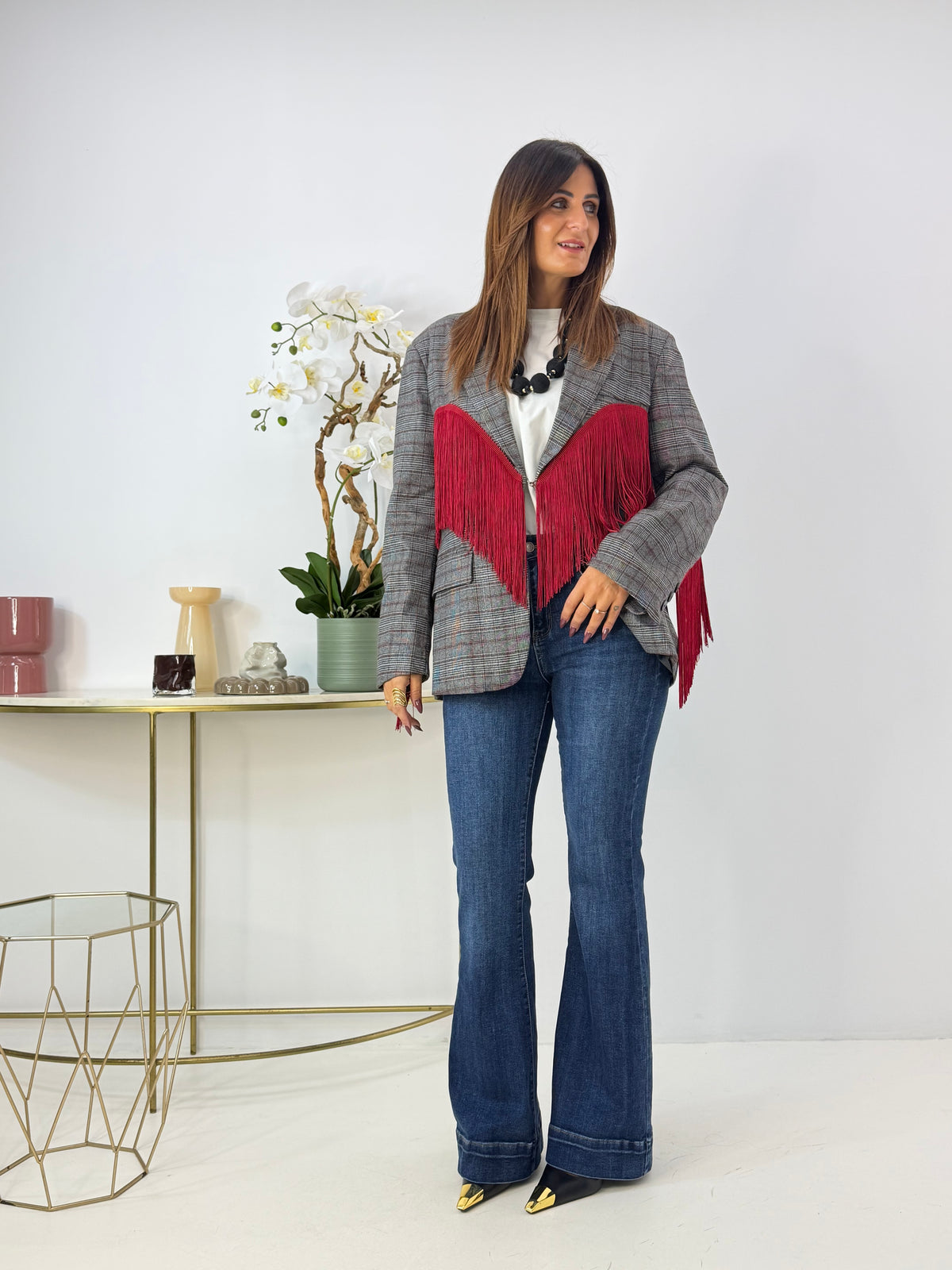 JEANS LILIA A ZAMPA