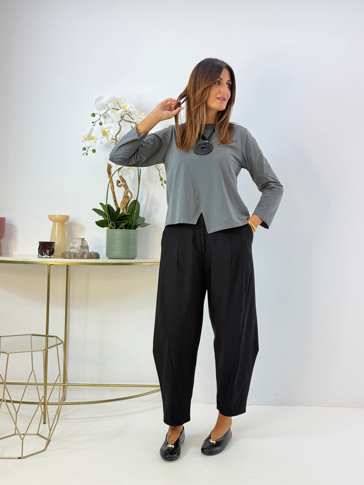 PANTALONE AD OVETTO KAORI