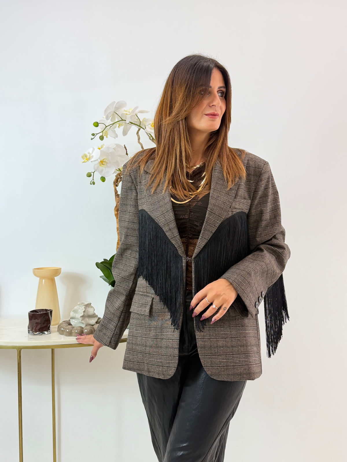 BLAZER KUPRA FANTASIA NERO