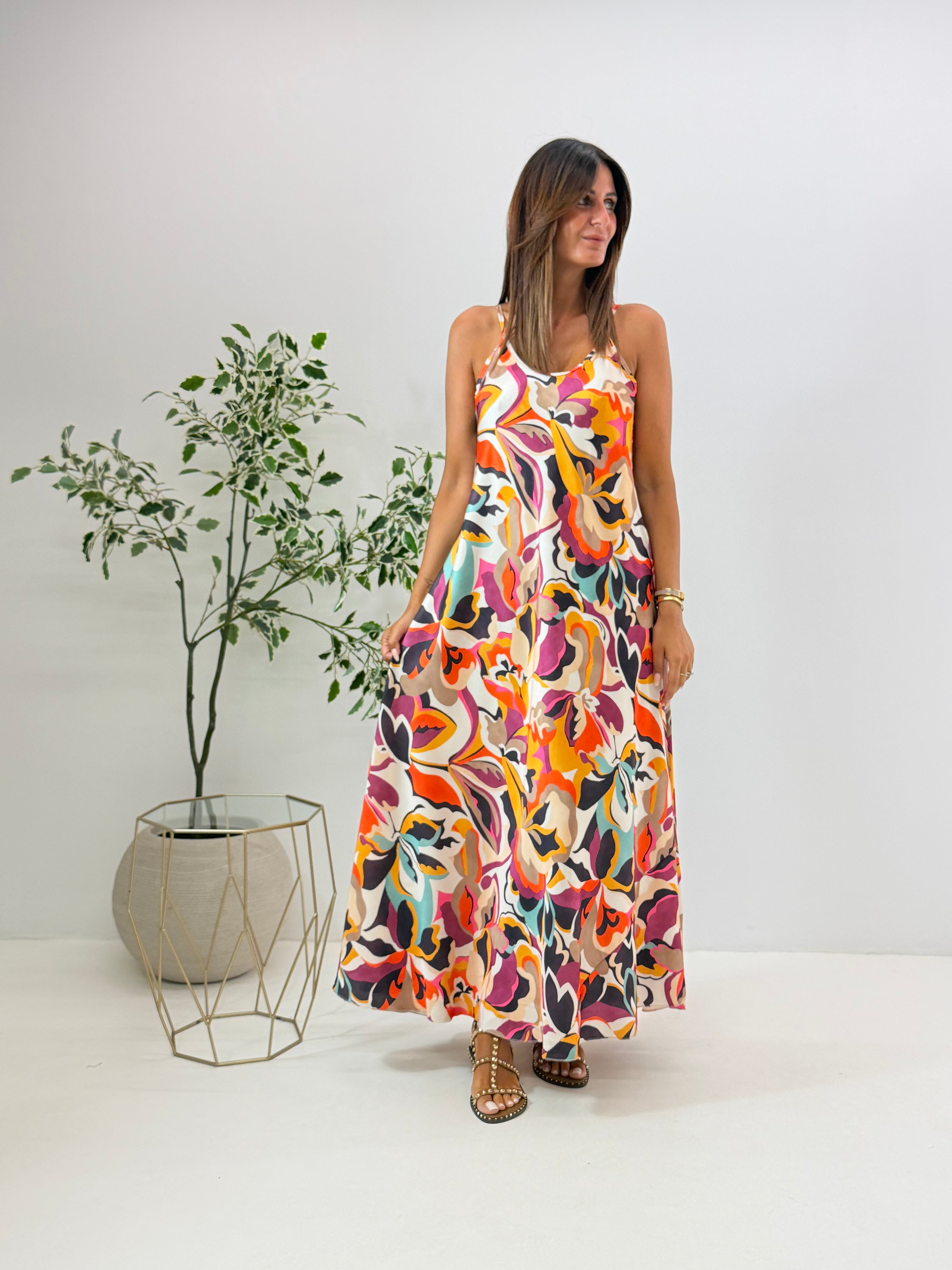 ABITO FANTASIA FIORI