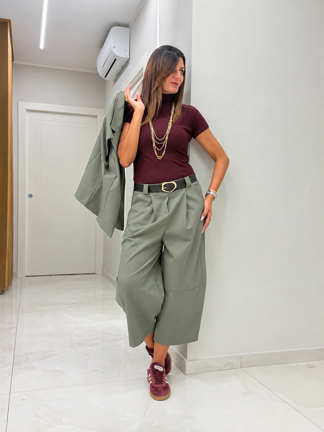 GILET SORAYA VERDE