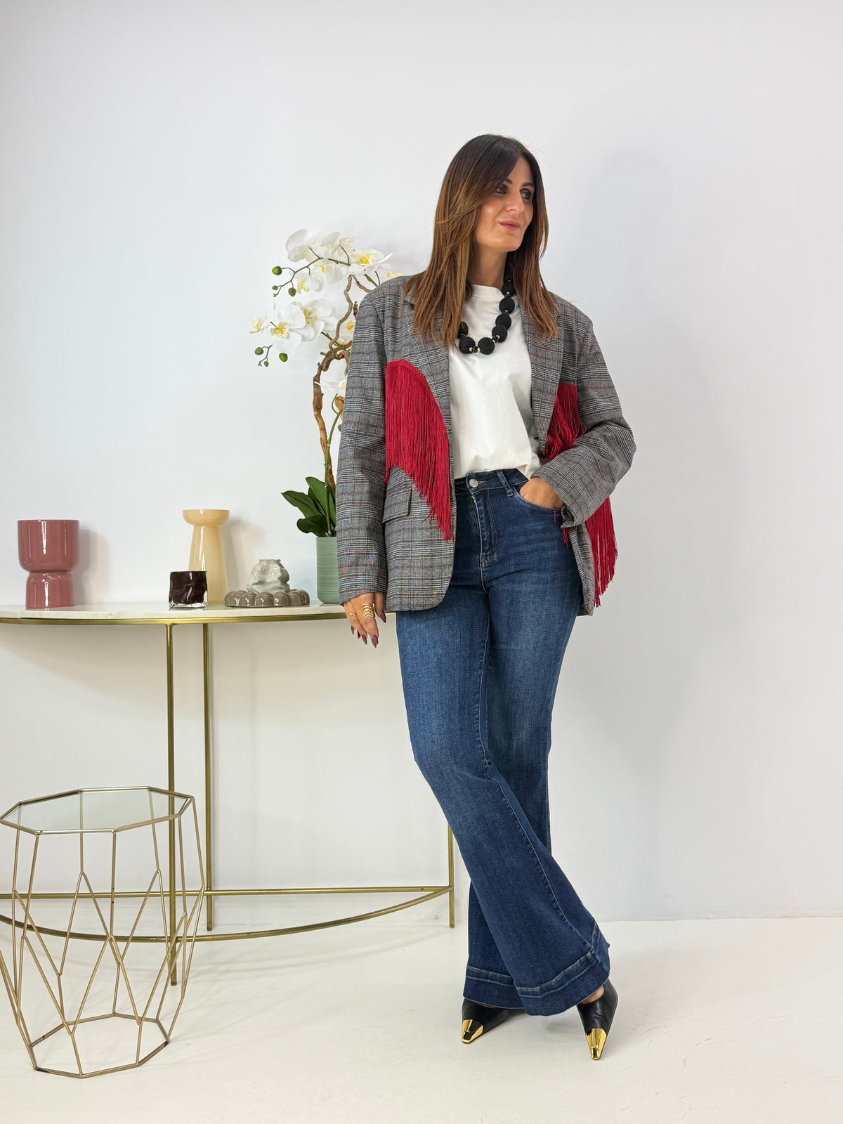 JEANS LILIA A ZAMPA
