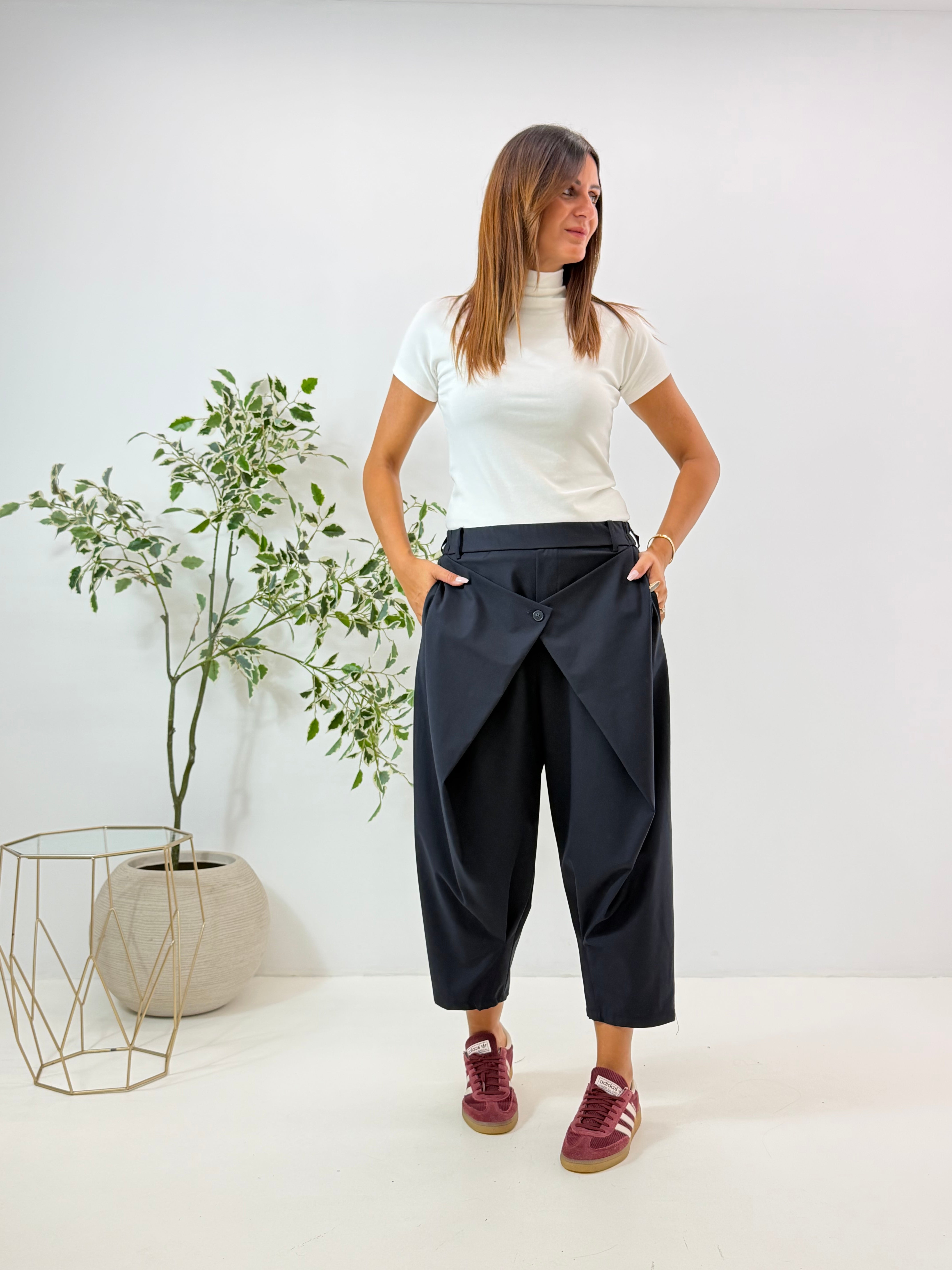 PANTALONE EDNA WENDY BLU