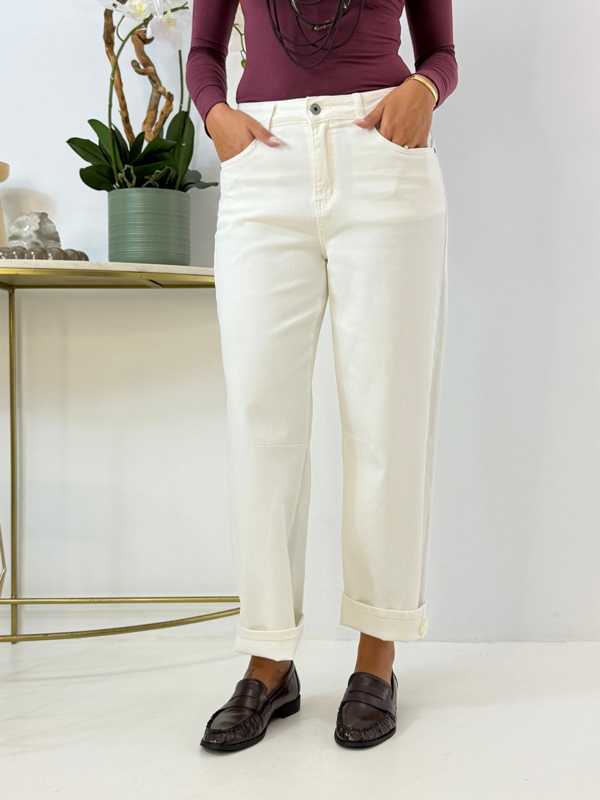 JEANS EVA BURRO