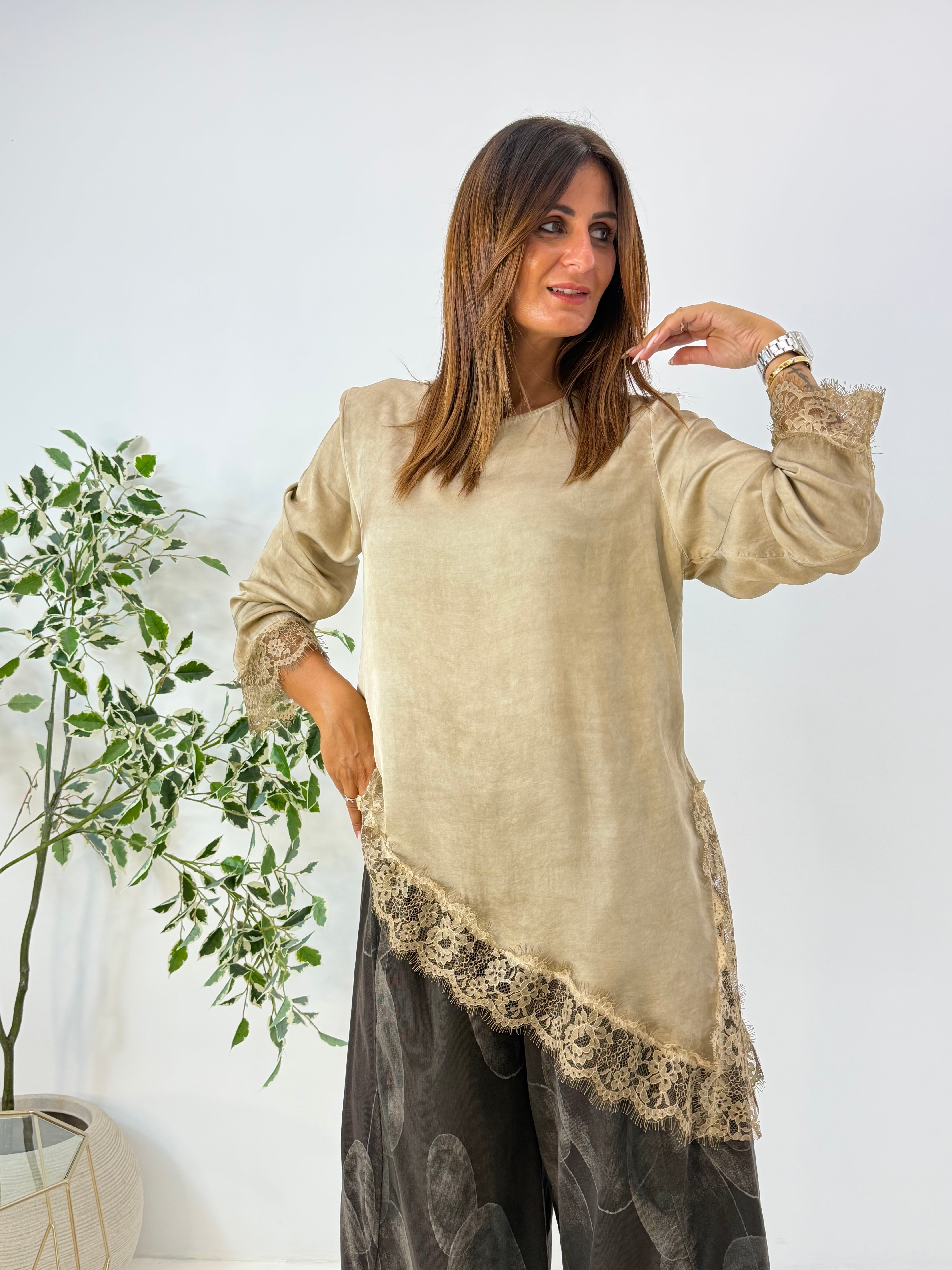 BLUSA ISABELLA BEIGE