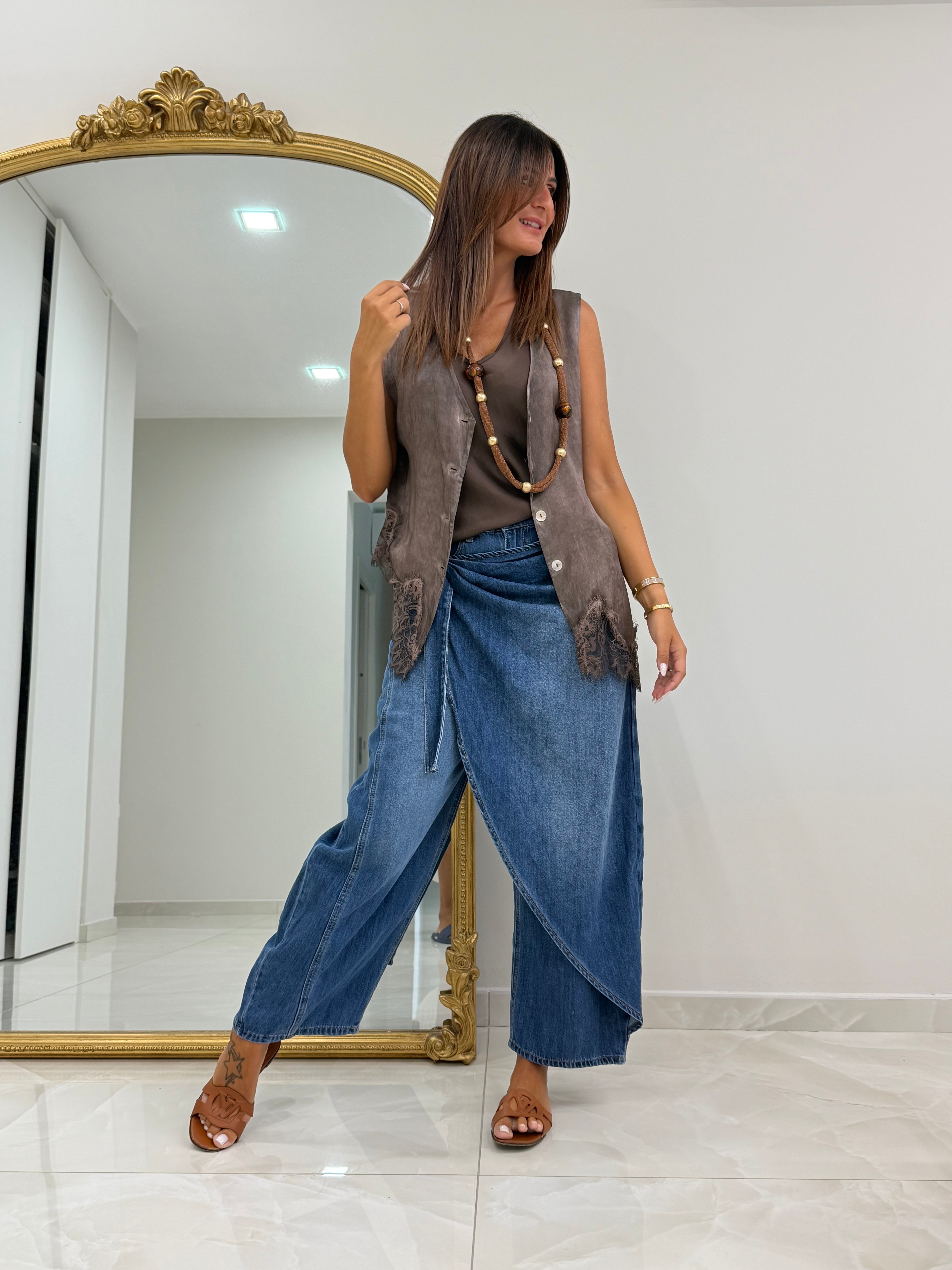 GILET PAMY MORO