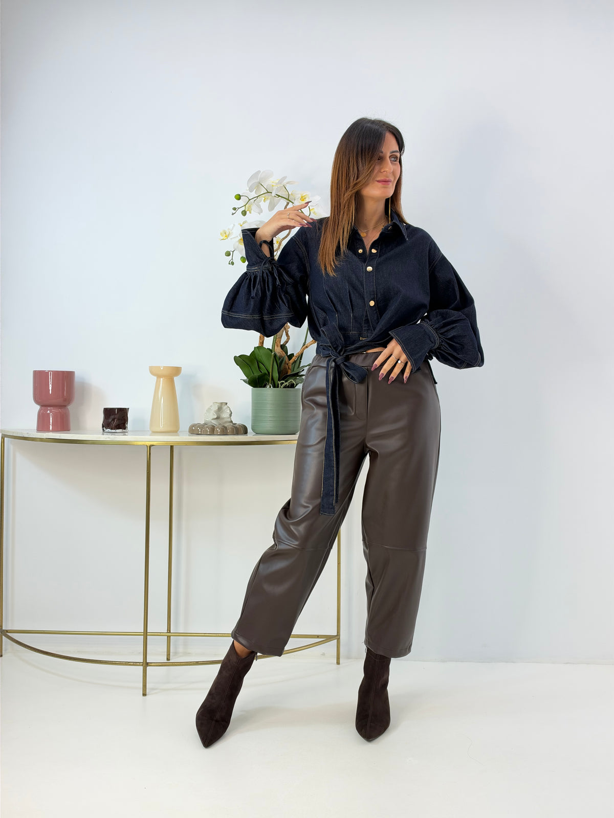 CAMICIA ATHENA IN DENIM