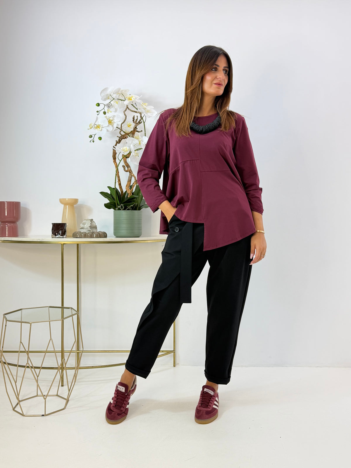 PANTALONE DELIA NERO