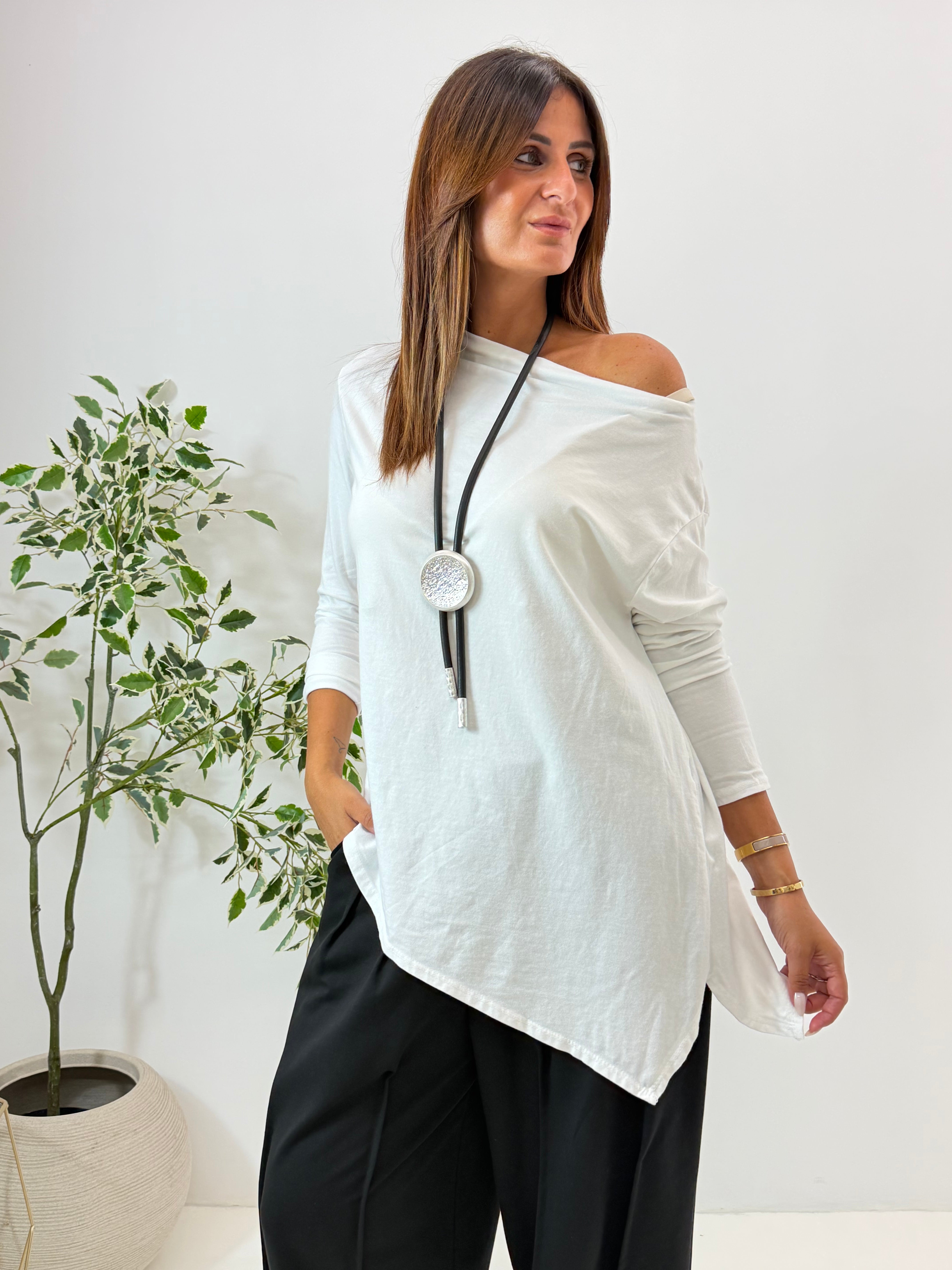 MAGLIA KYOTO BIANCA