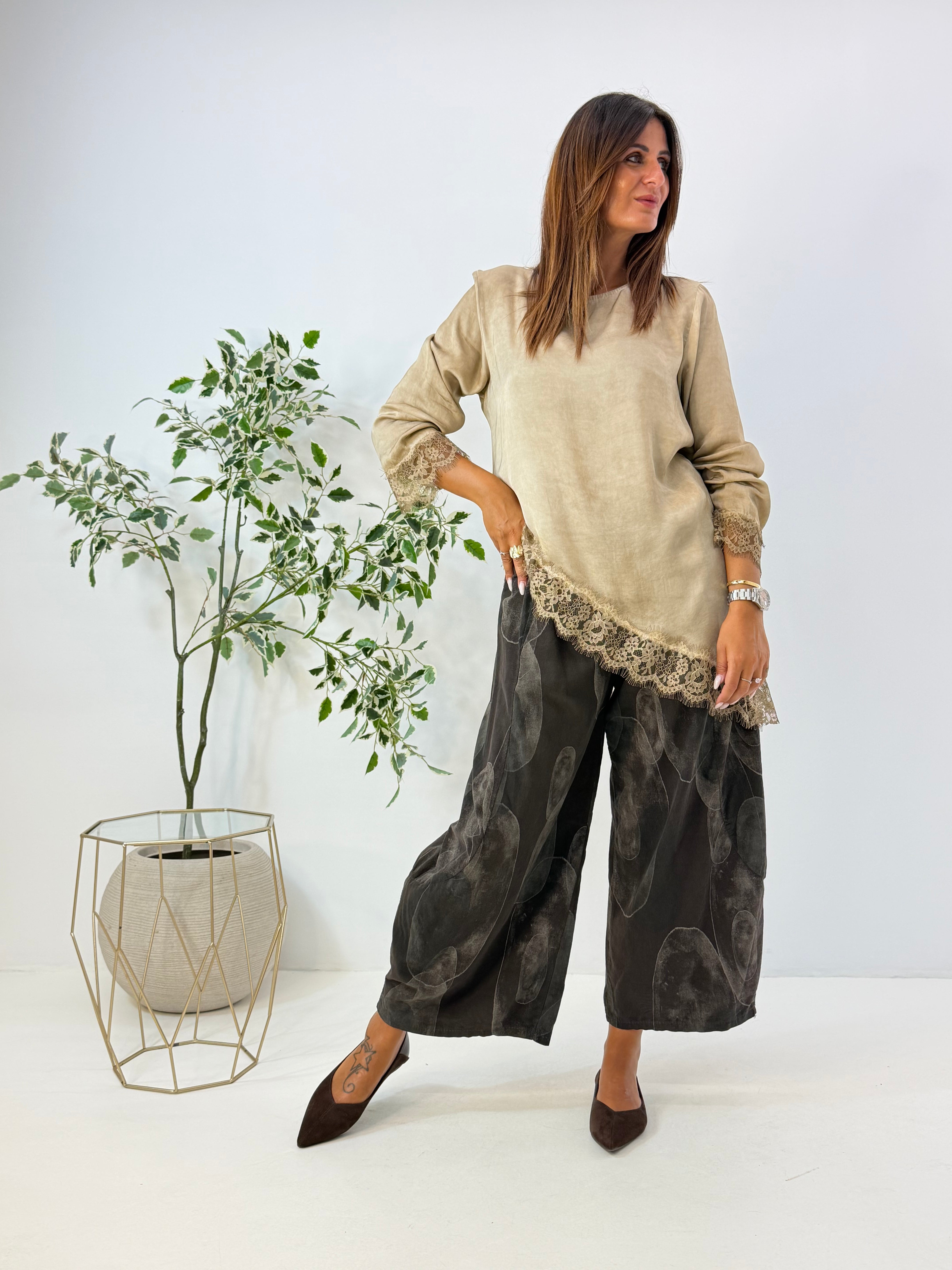 BLUSA ISABELLA BEIGE