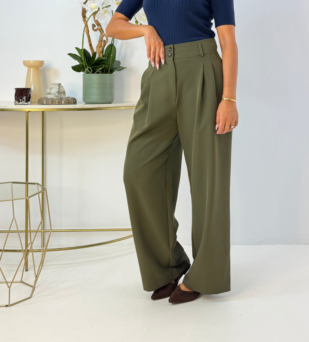PANTALONE MONIA VERDE