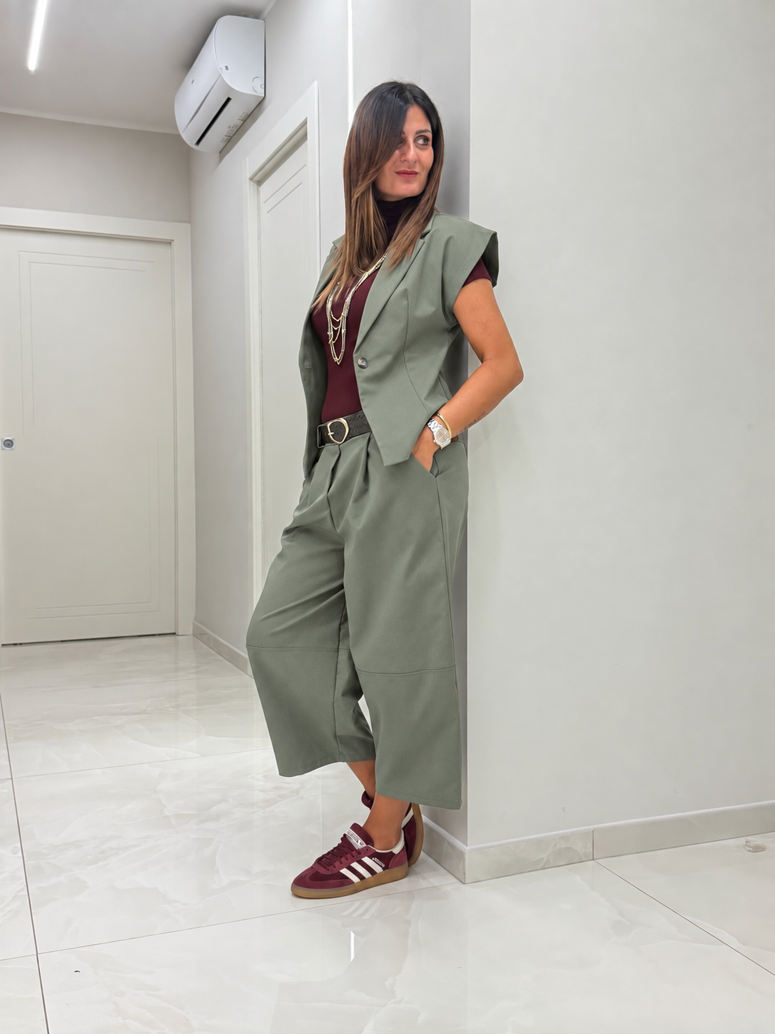 GILET SORAYA VERDE