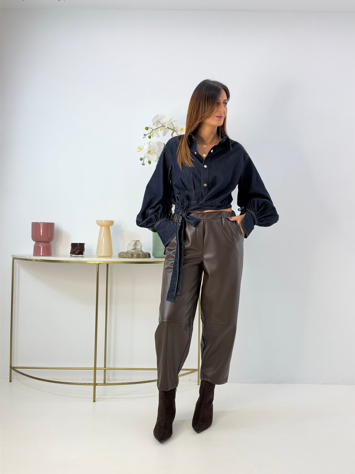 CAMICIA ATHENA IN DENIM