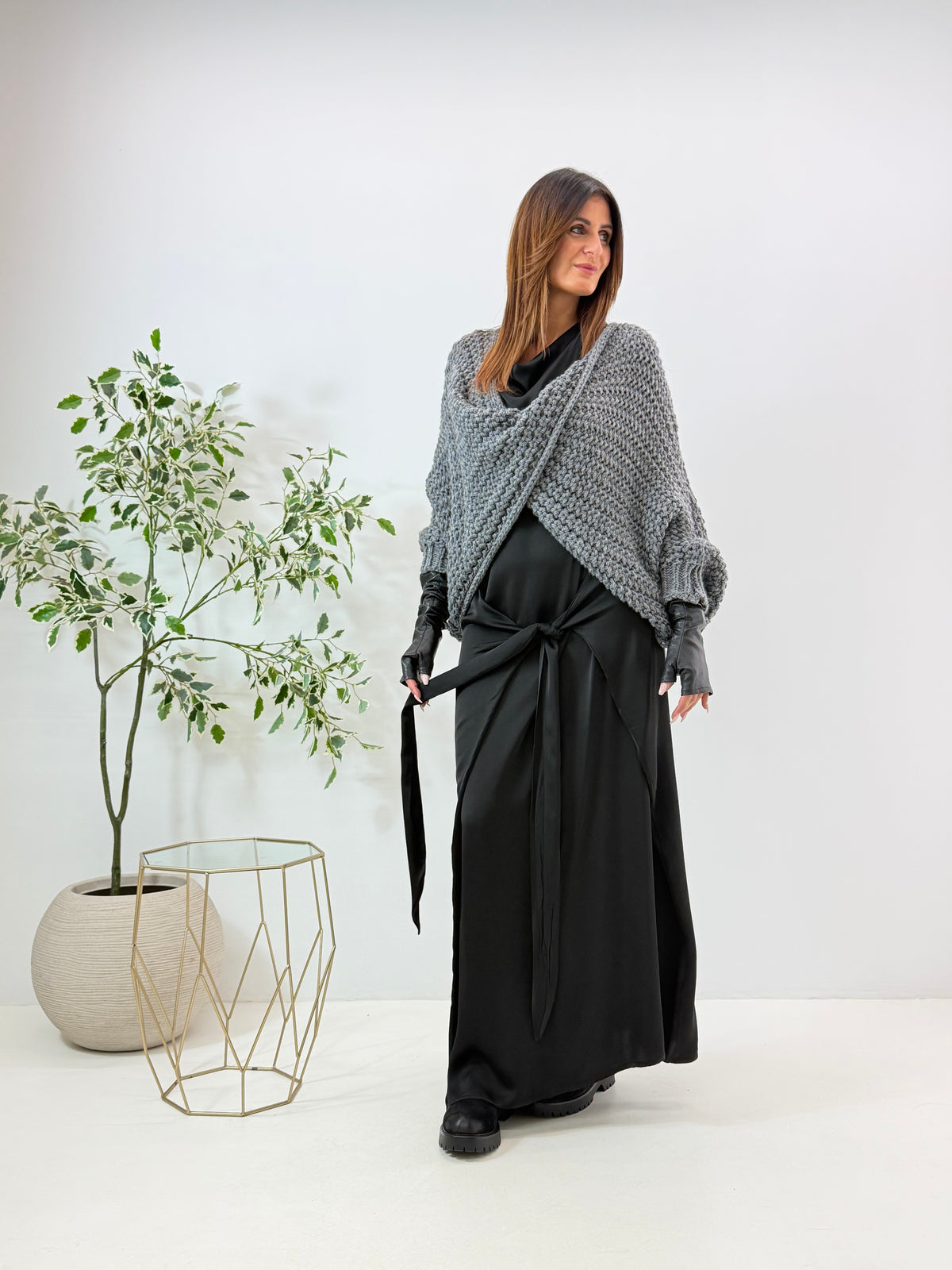PULL LICYA TRAFORATO GRIGIO