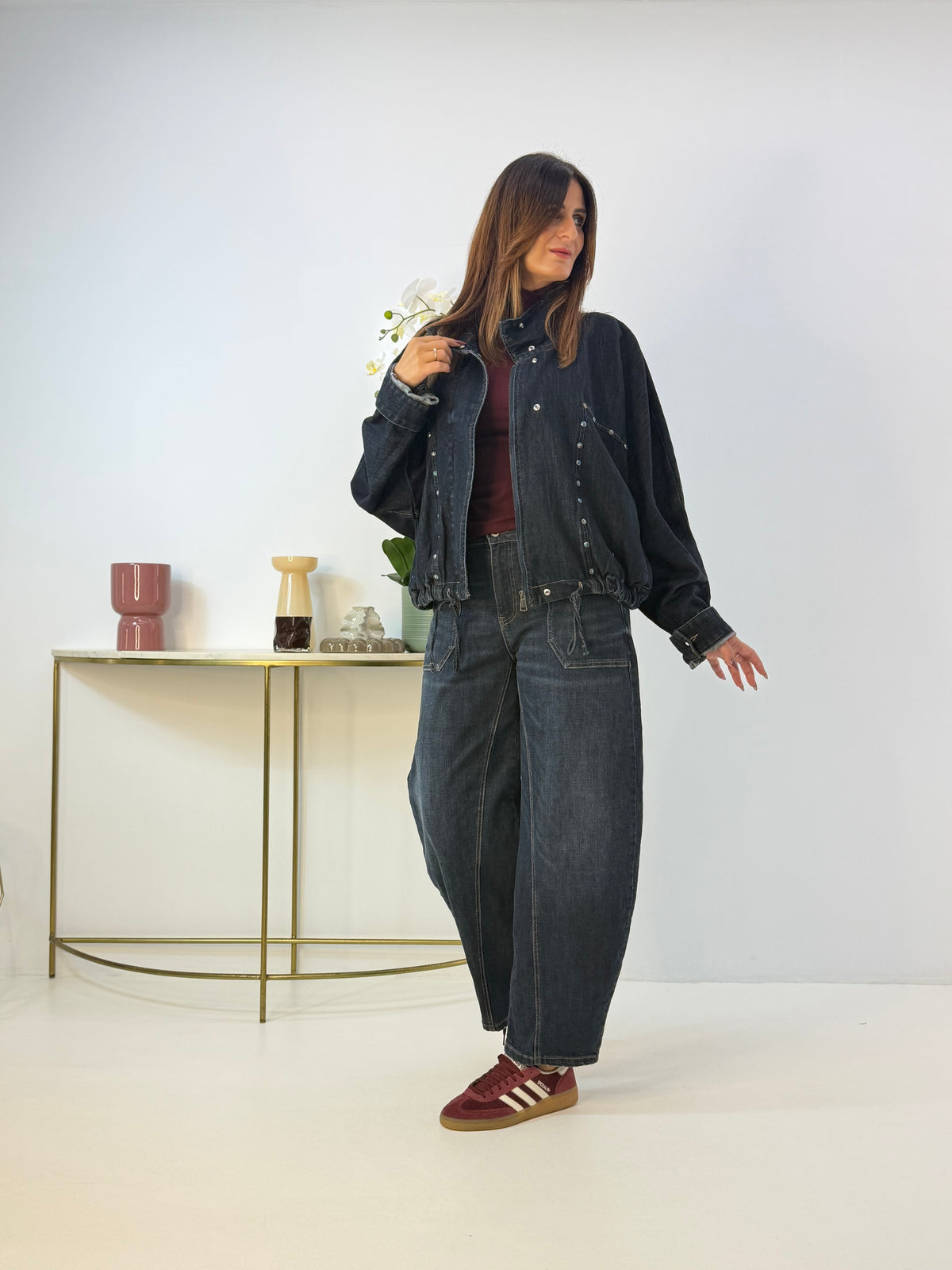 GIACCA LEA IN DENIM