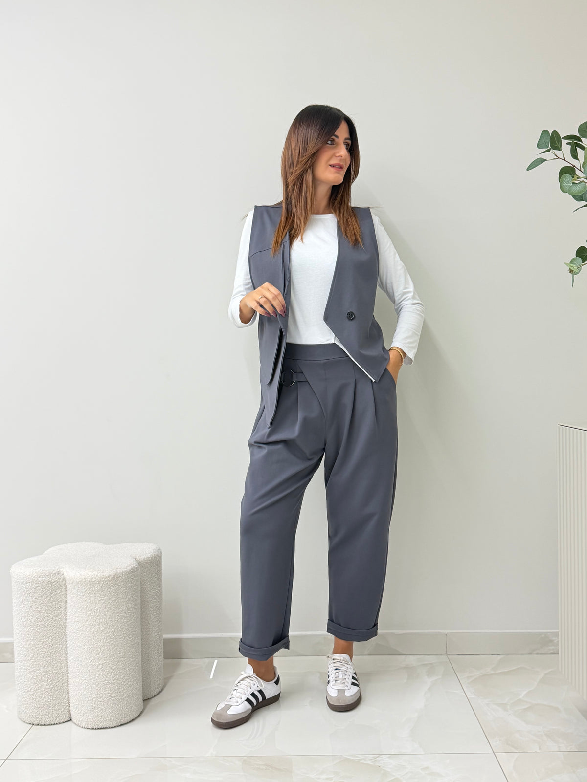 GILET TOKYO GRIGIO