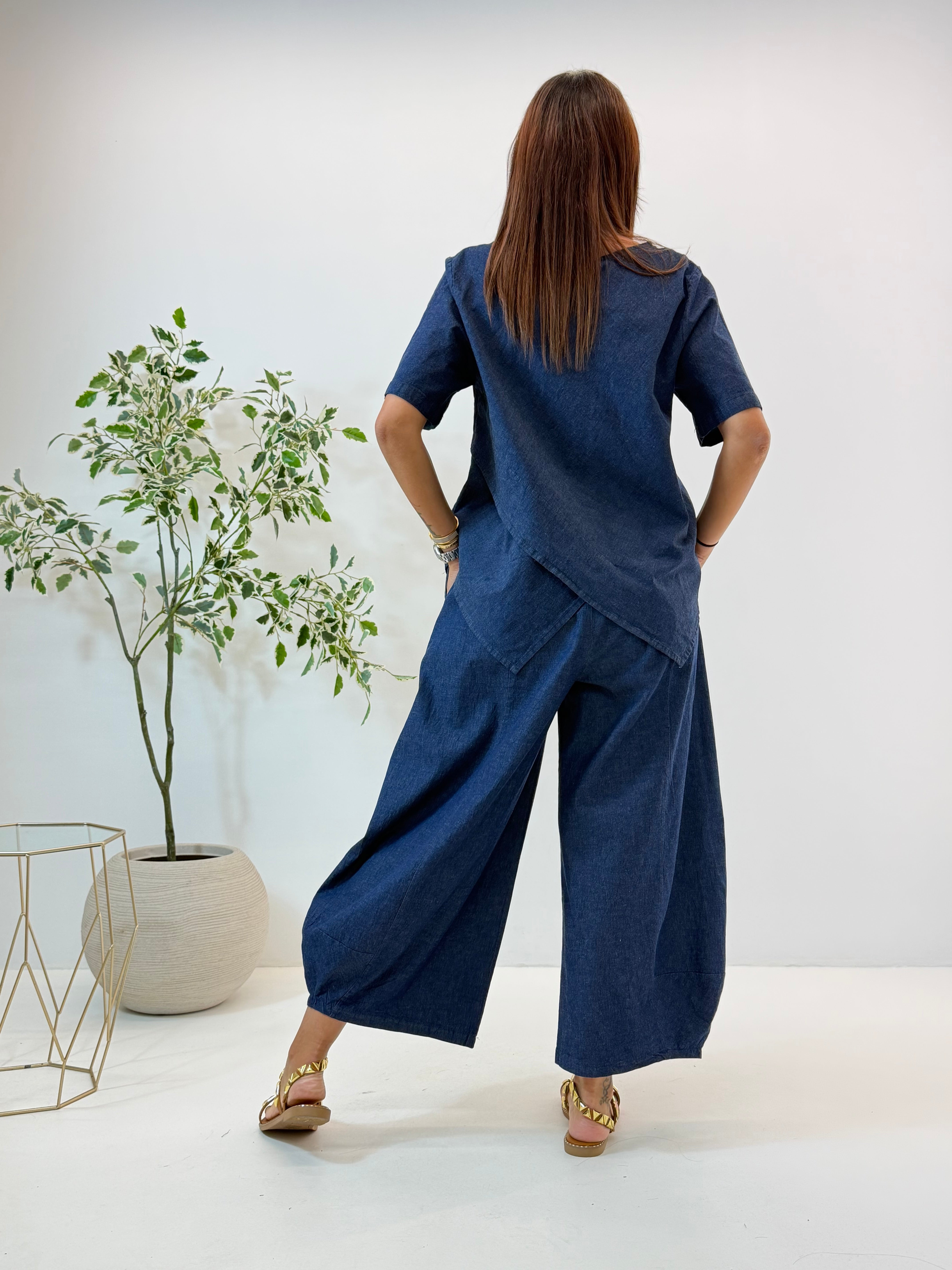 PANTALONE LAIKA IN DENIM
