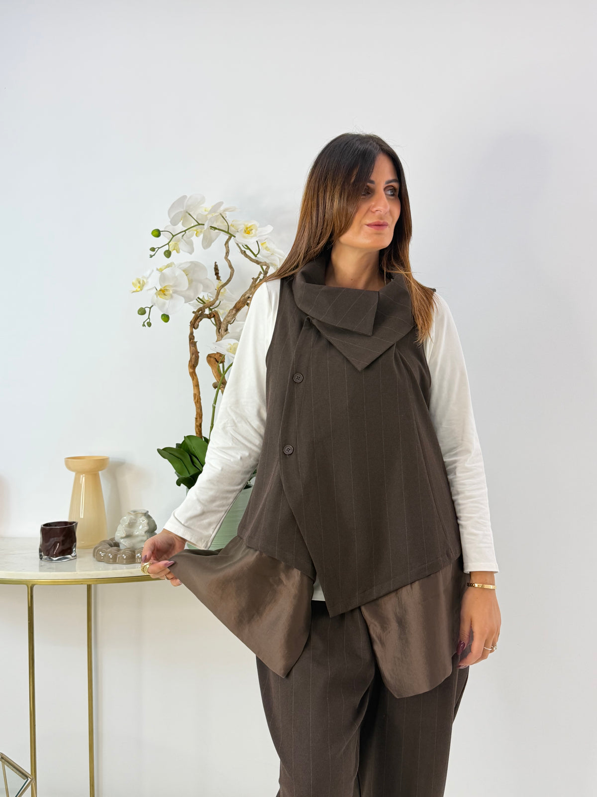 GILET AURORA WENDY GESSATO