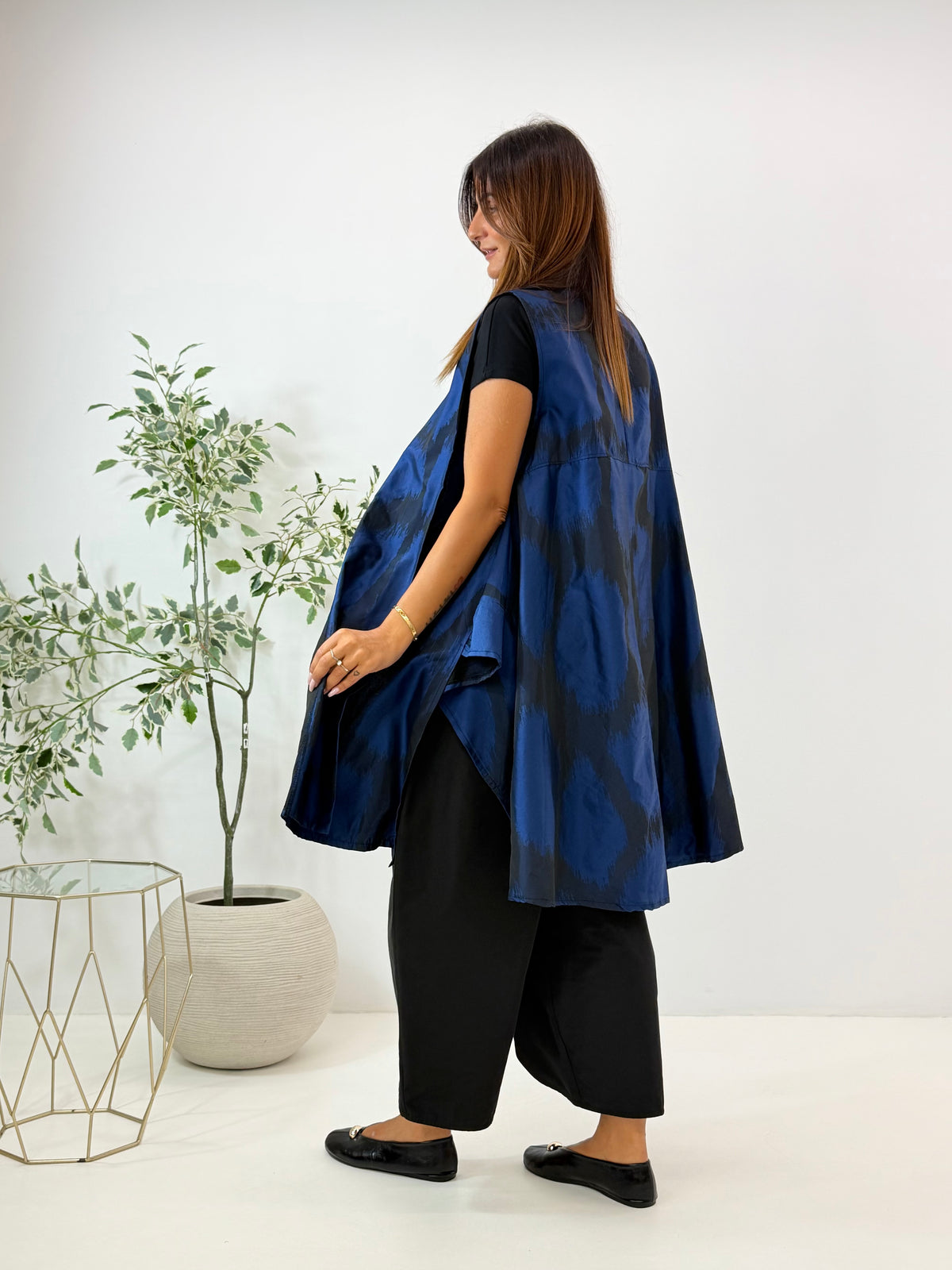 GILET ALEXA FANTASIA BLU