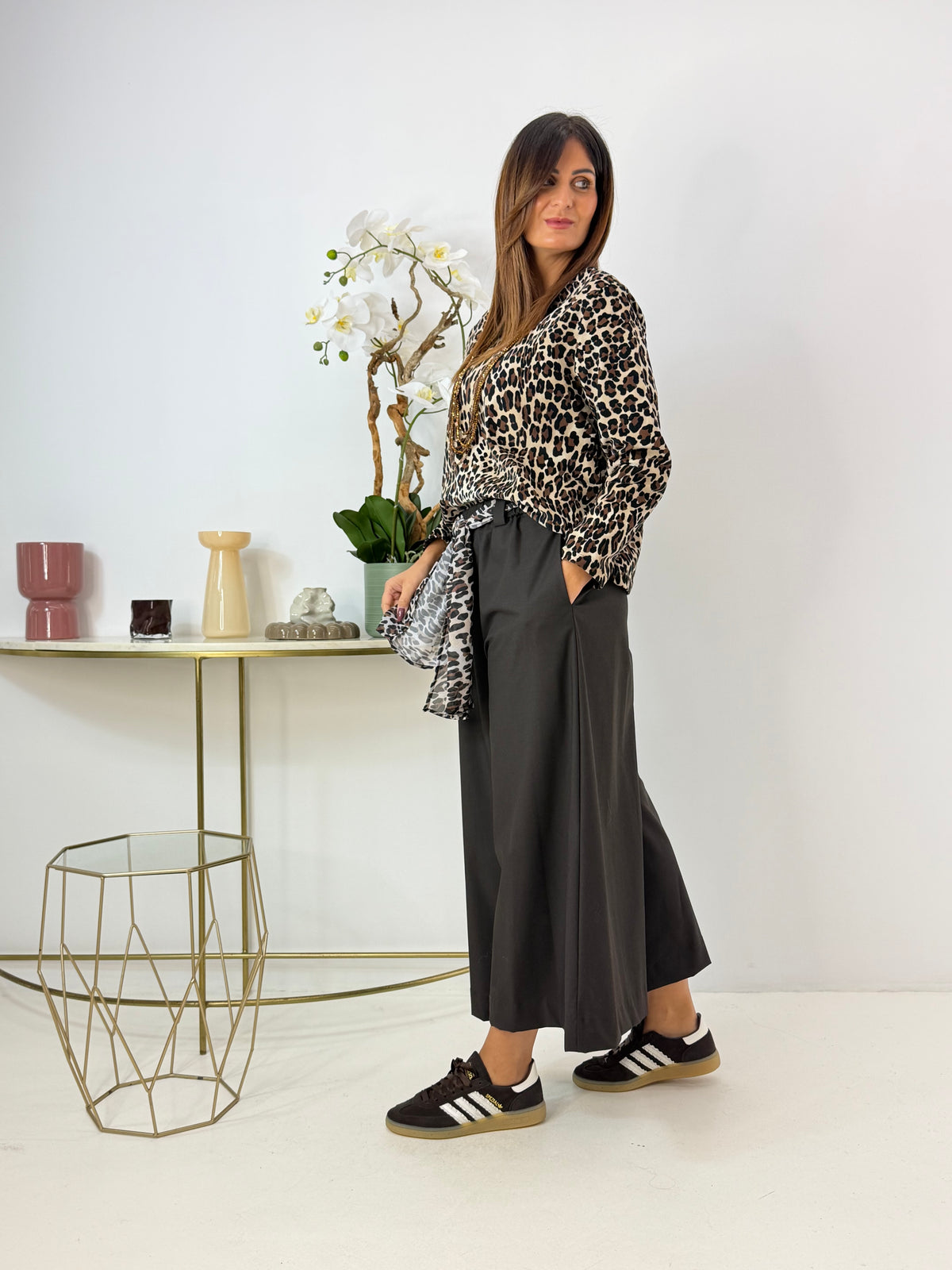 BLUSA ALLY WENDY MACULATA
