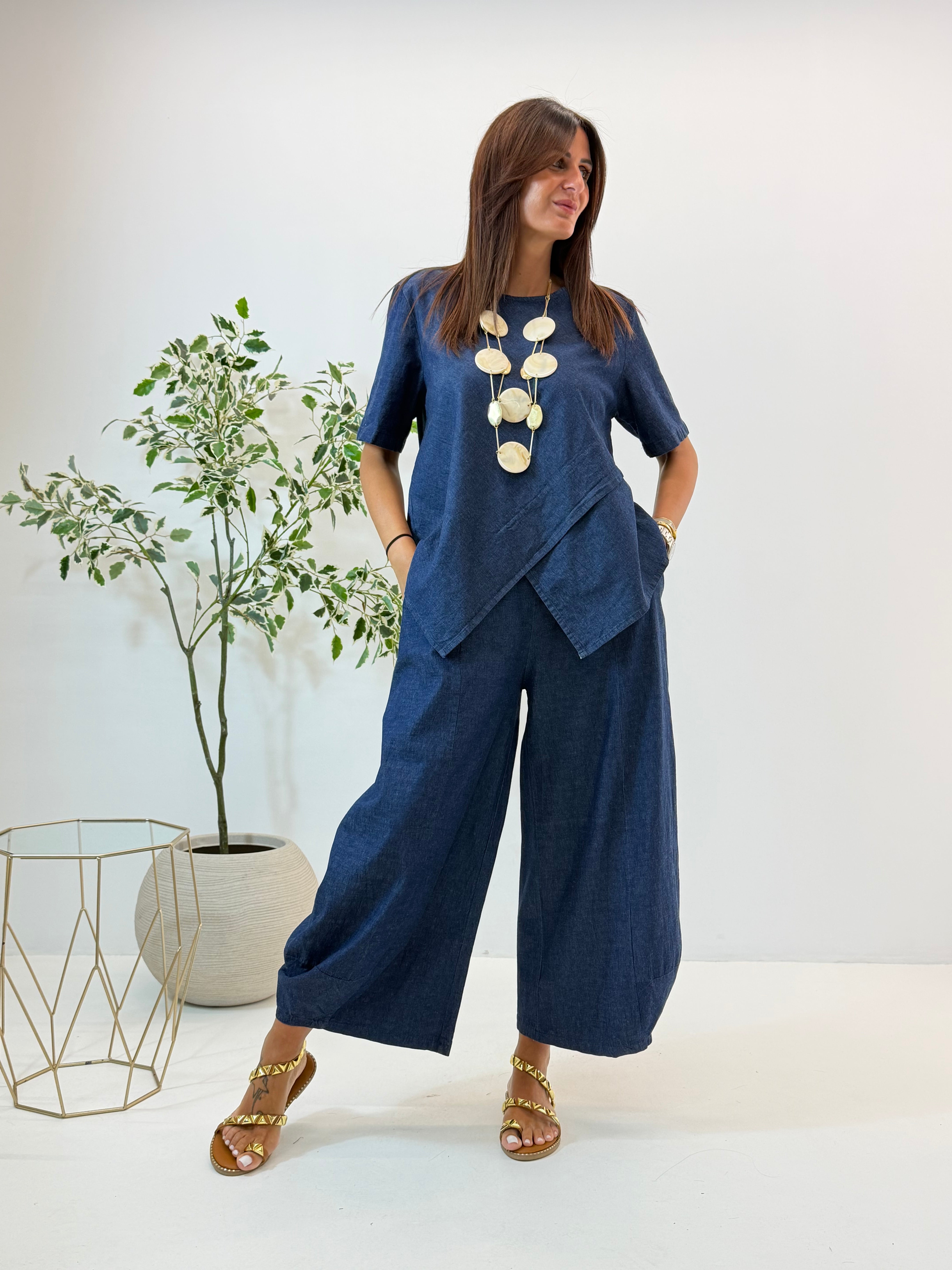 PANTALONE LAIKA IN DENIM