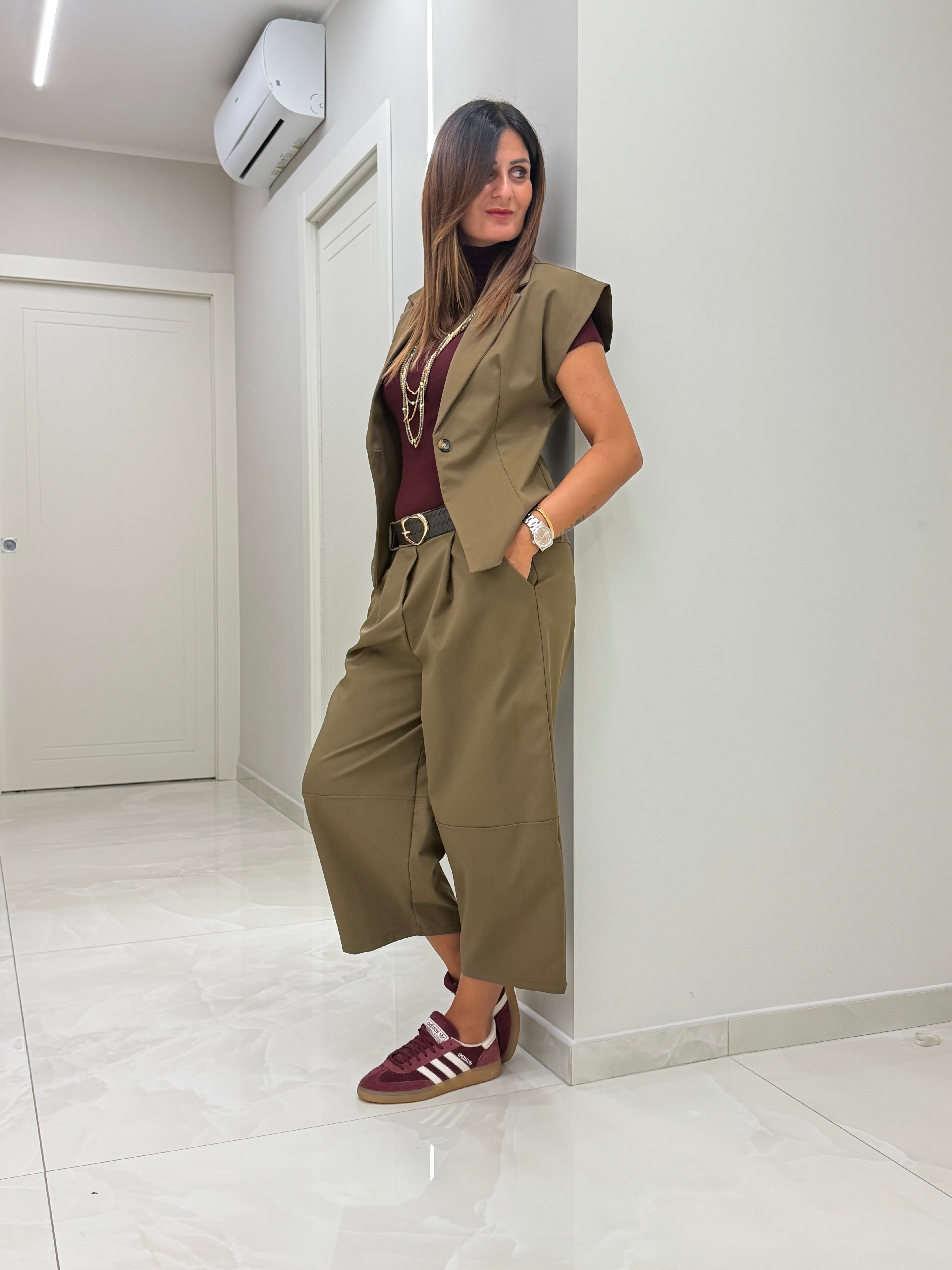 PANTALONE SORAYA VERDE