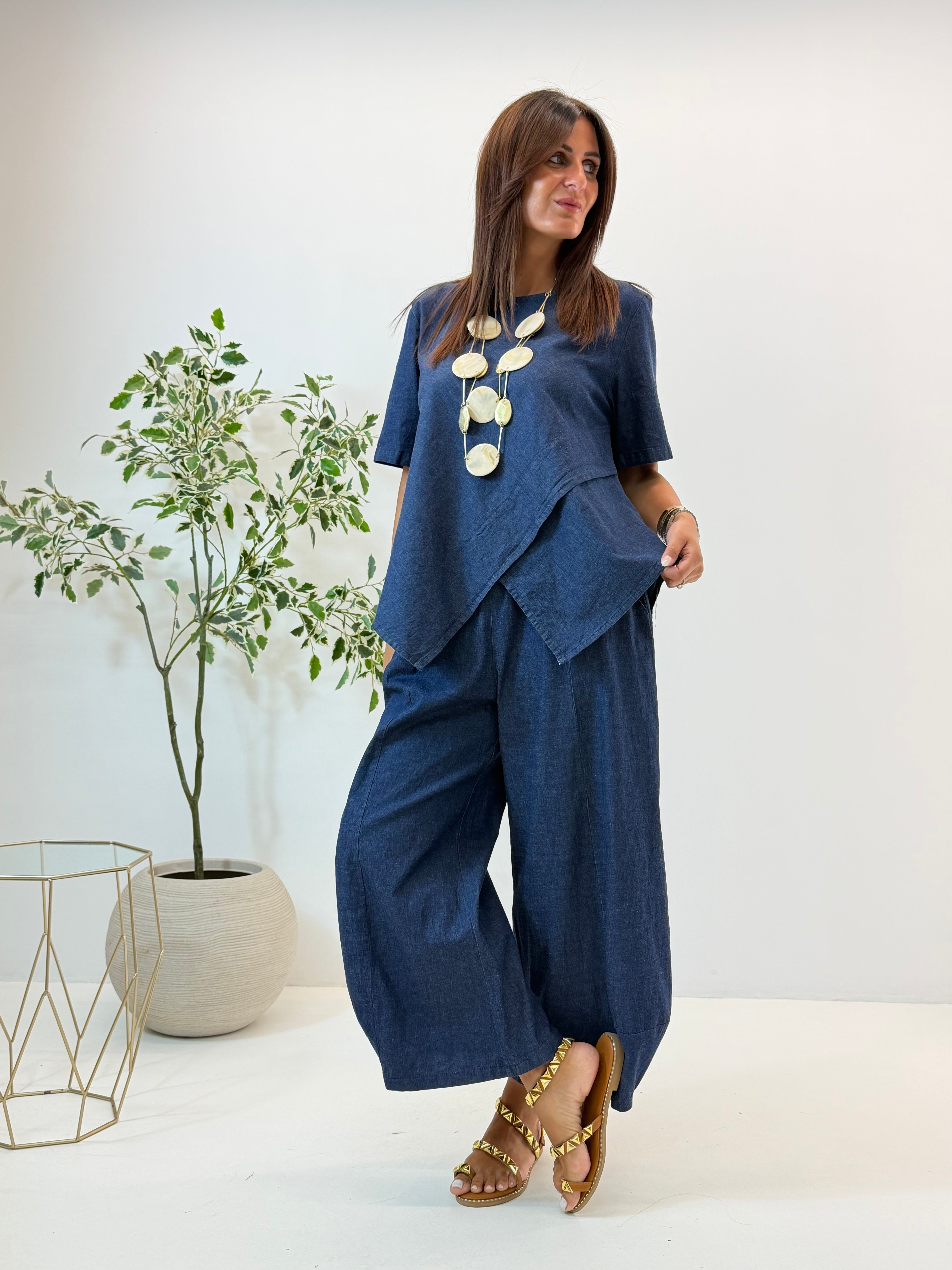 PANTALONE LAIKA IN DENIM