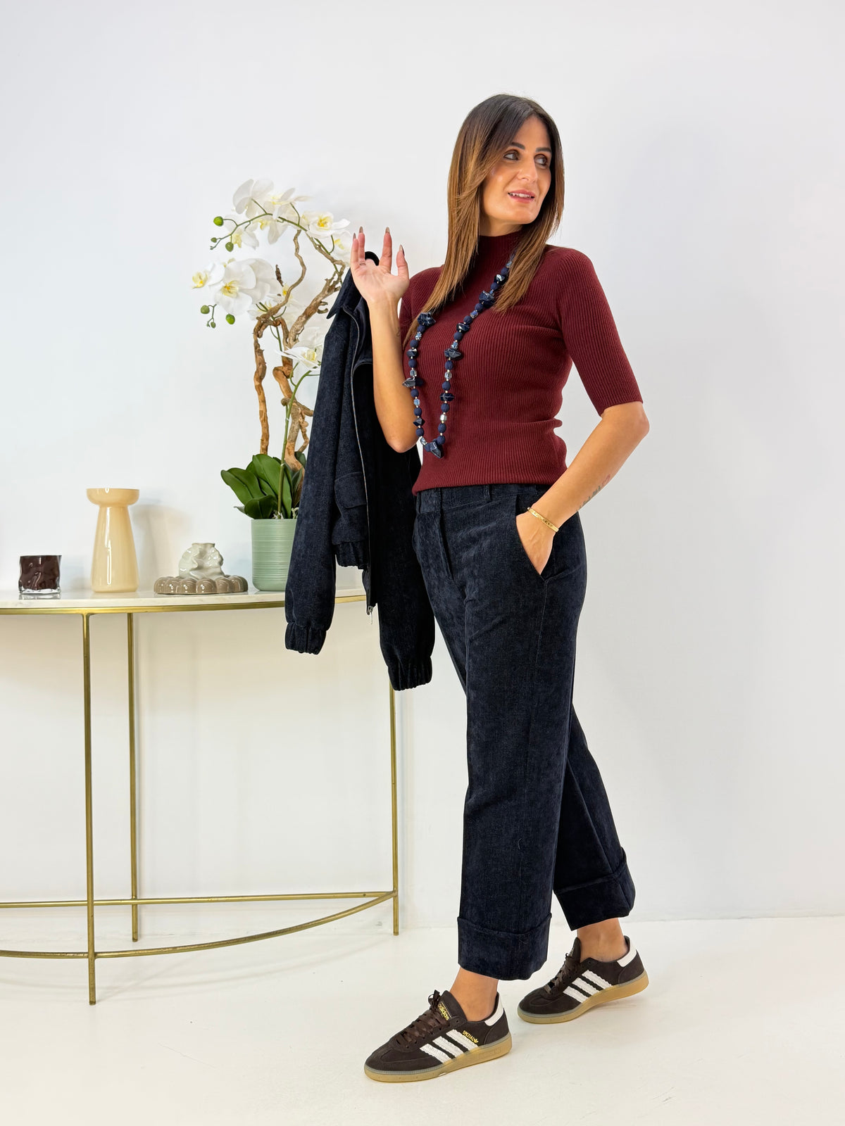 PANTALONE CAROL BLU