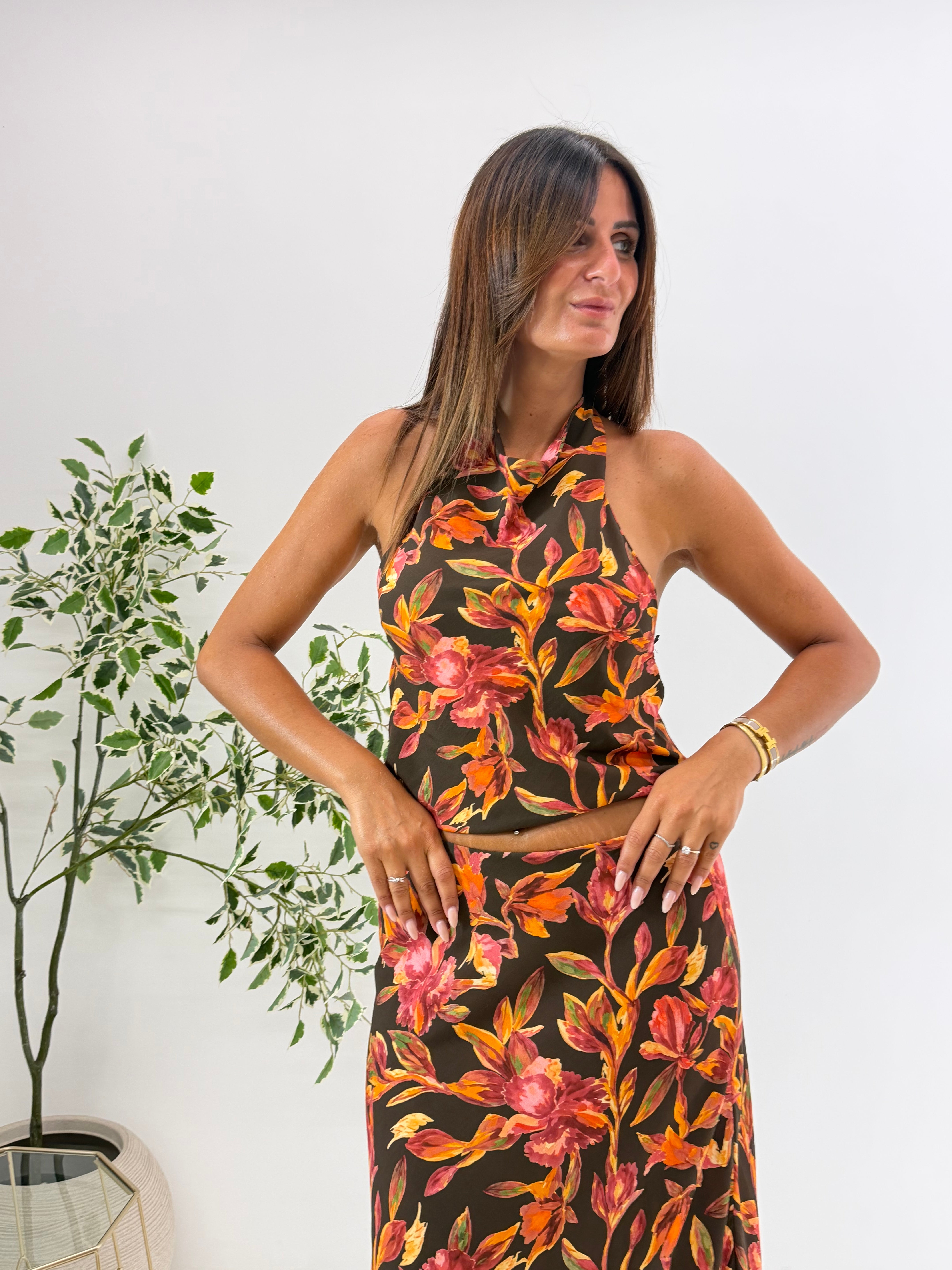 COMPLETO FLORA FANTASIA MORO