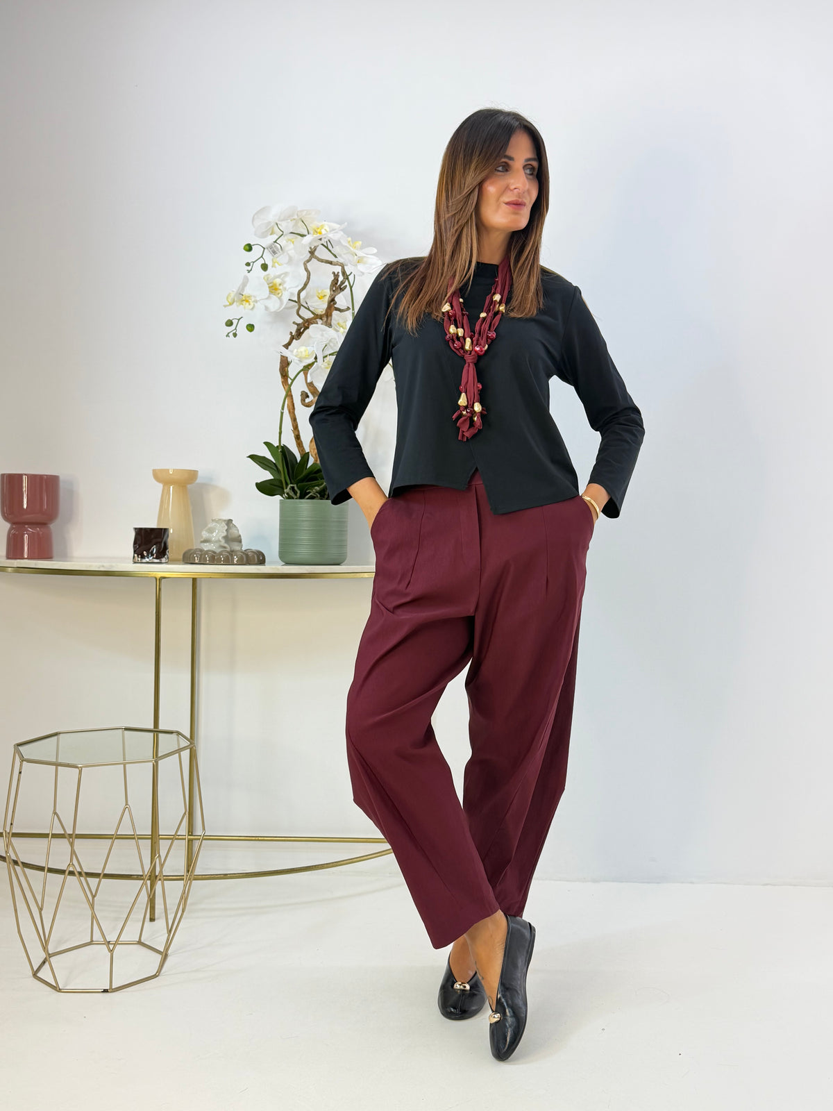 PANTALONE AD OVETTO KAORI