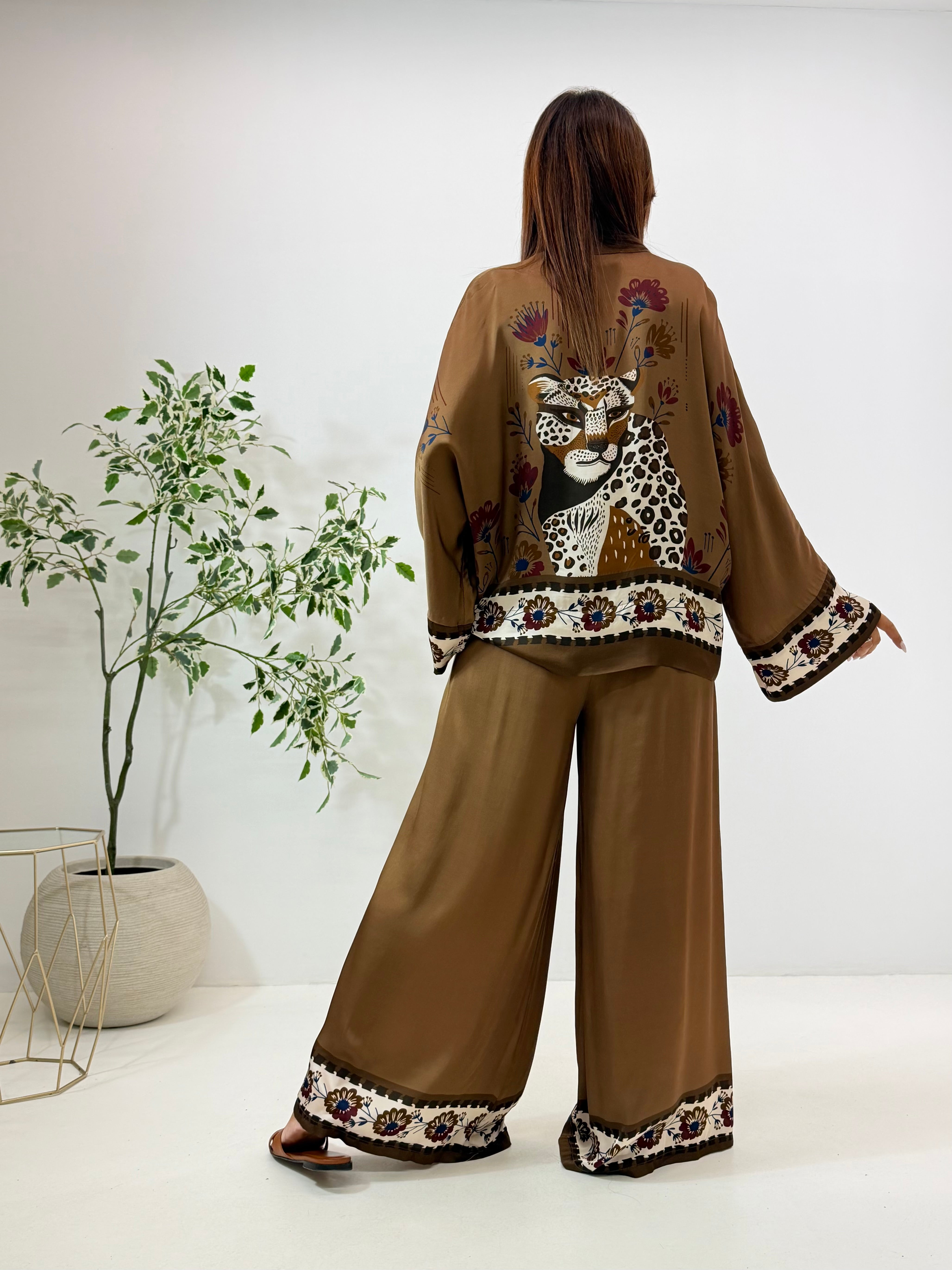 CAMICIA ROMY FANTASIA CAMEL