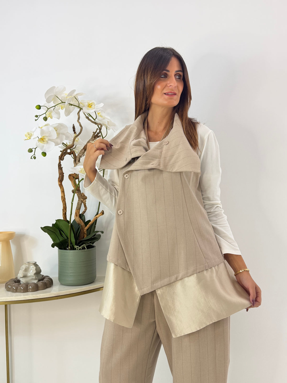 GILET AURORA WENDY GESSATO