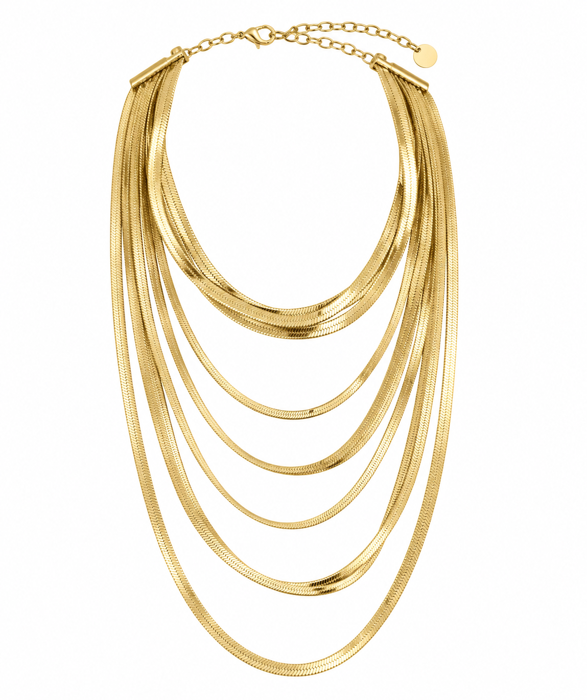 COLLANA MANILA MULTIFILO GOLD