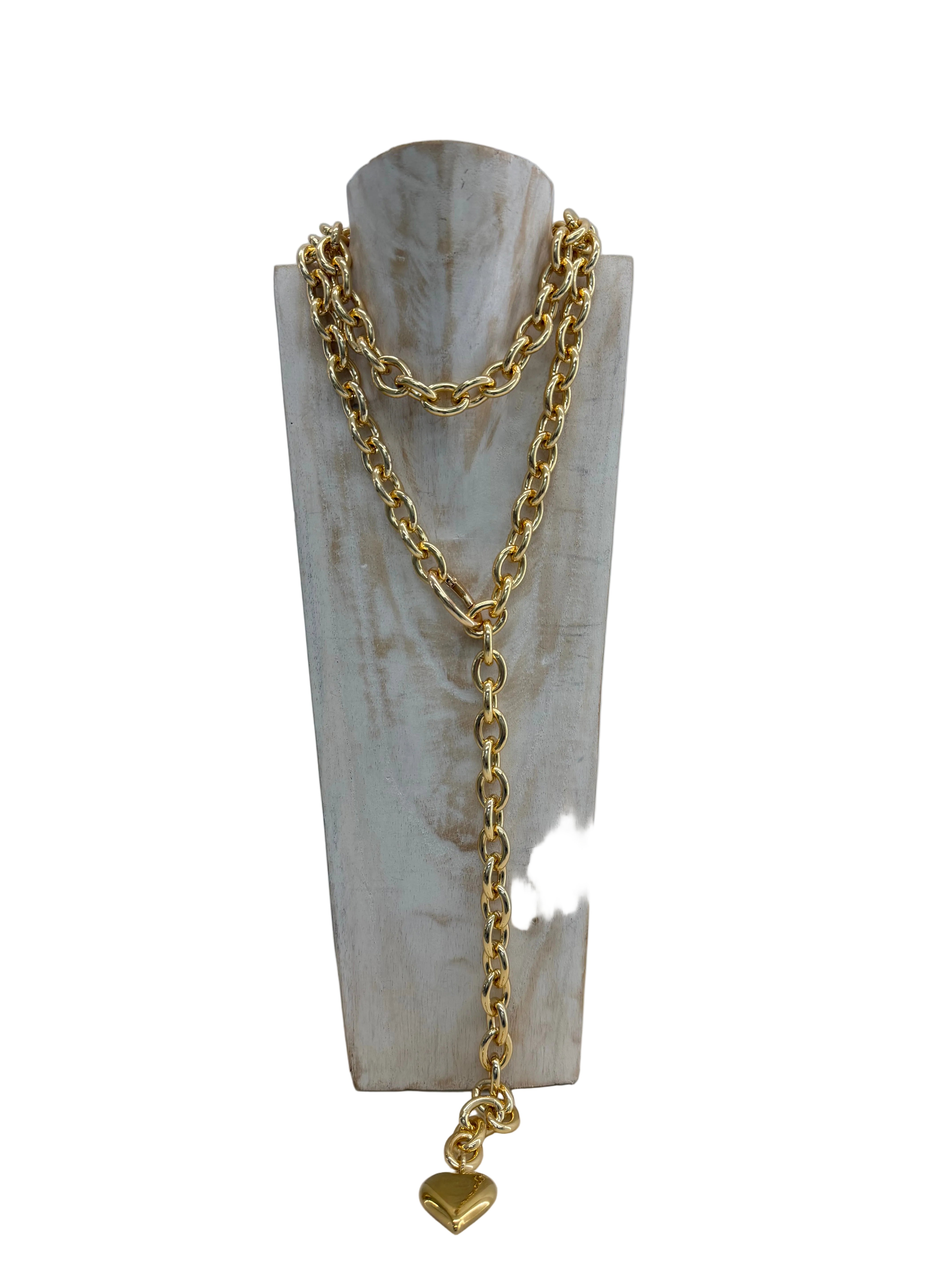 COLLANA CINTURA MUPAJI CUORE