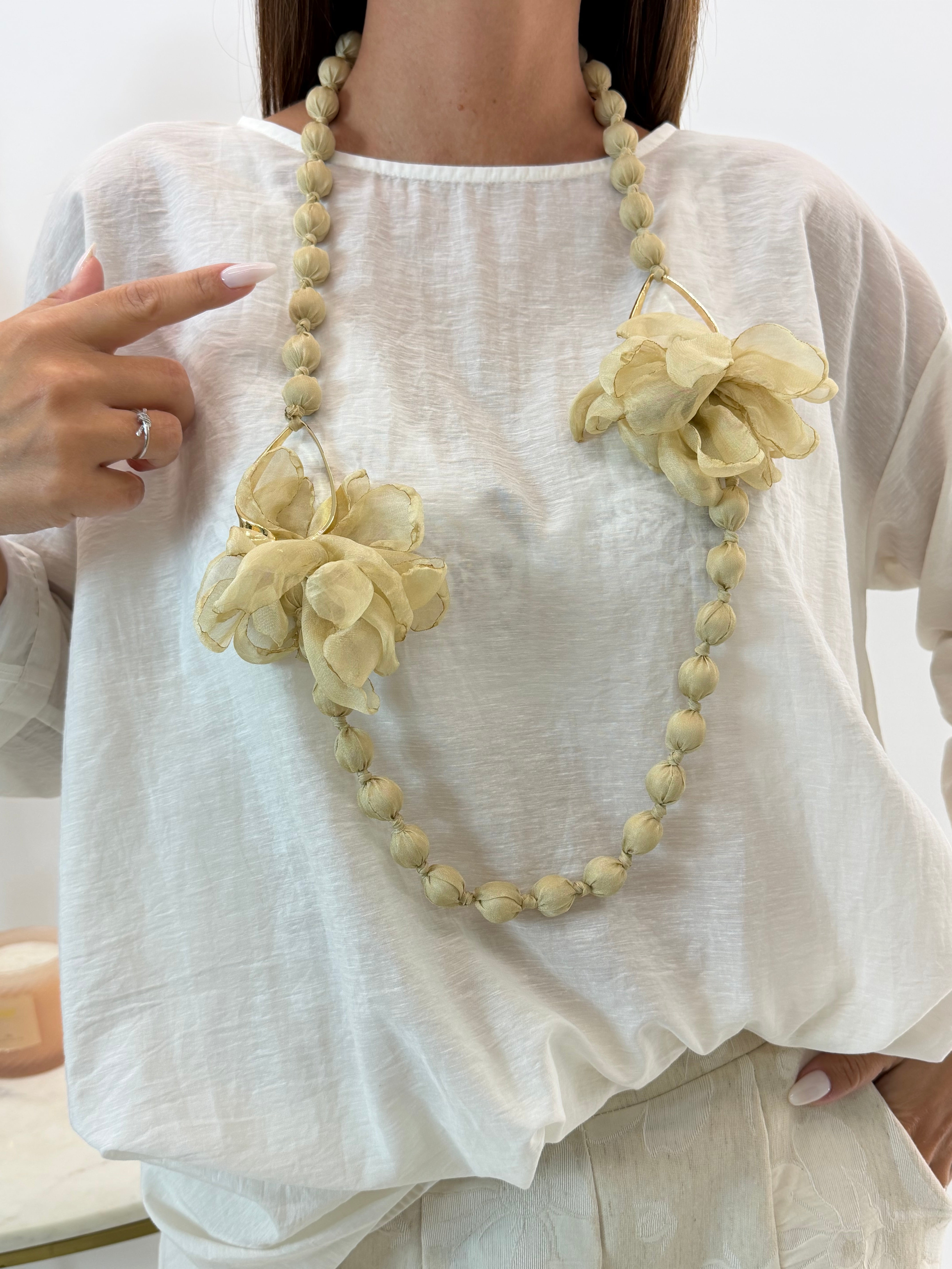 COLLANA BETTY BEIGE