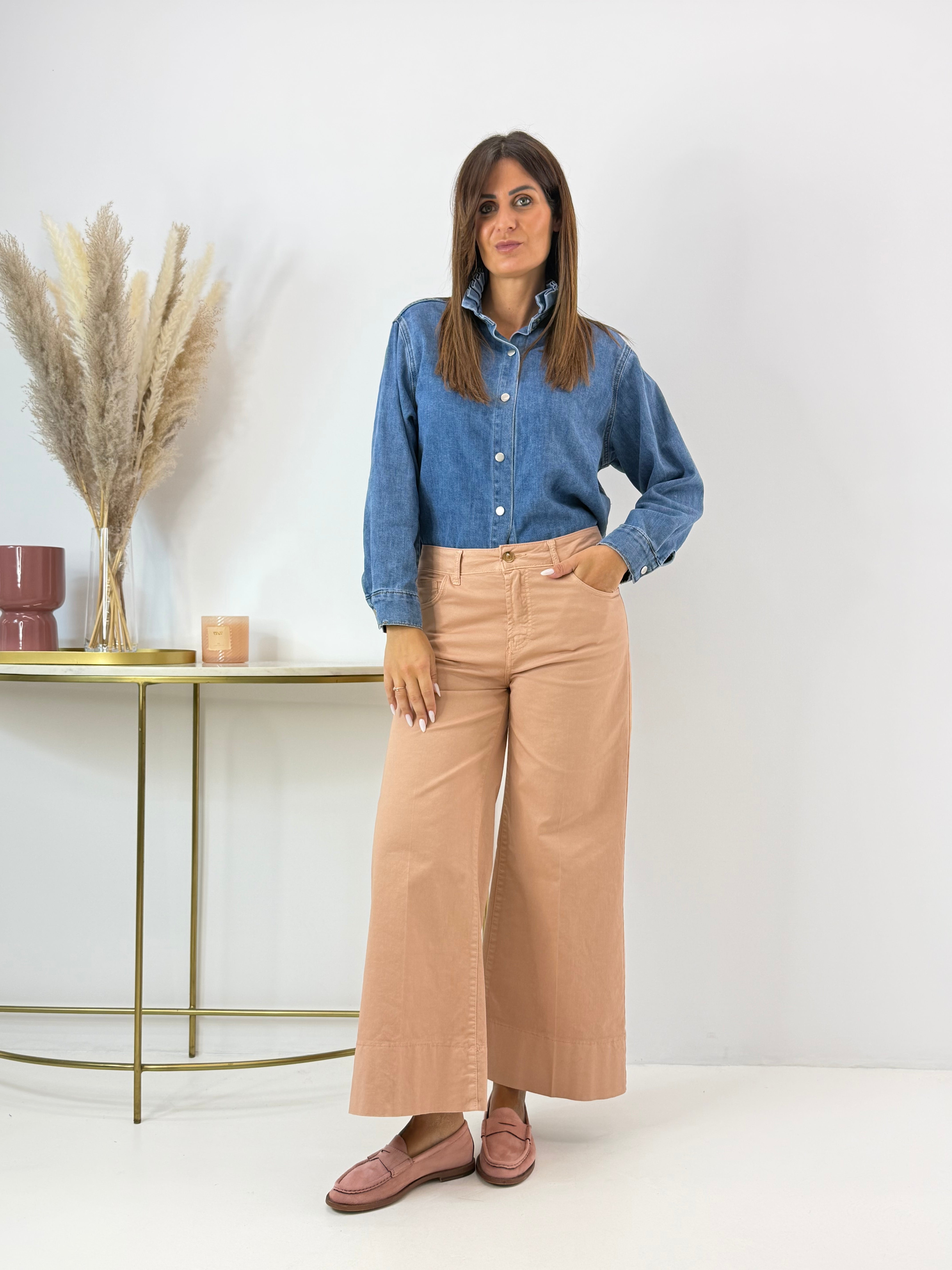 CAMICIA ANNETTE IN DENIM