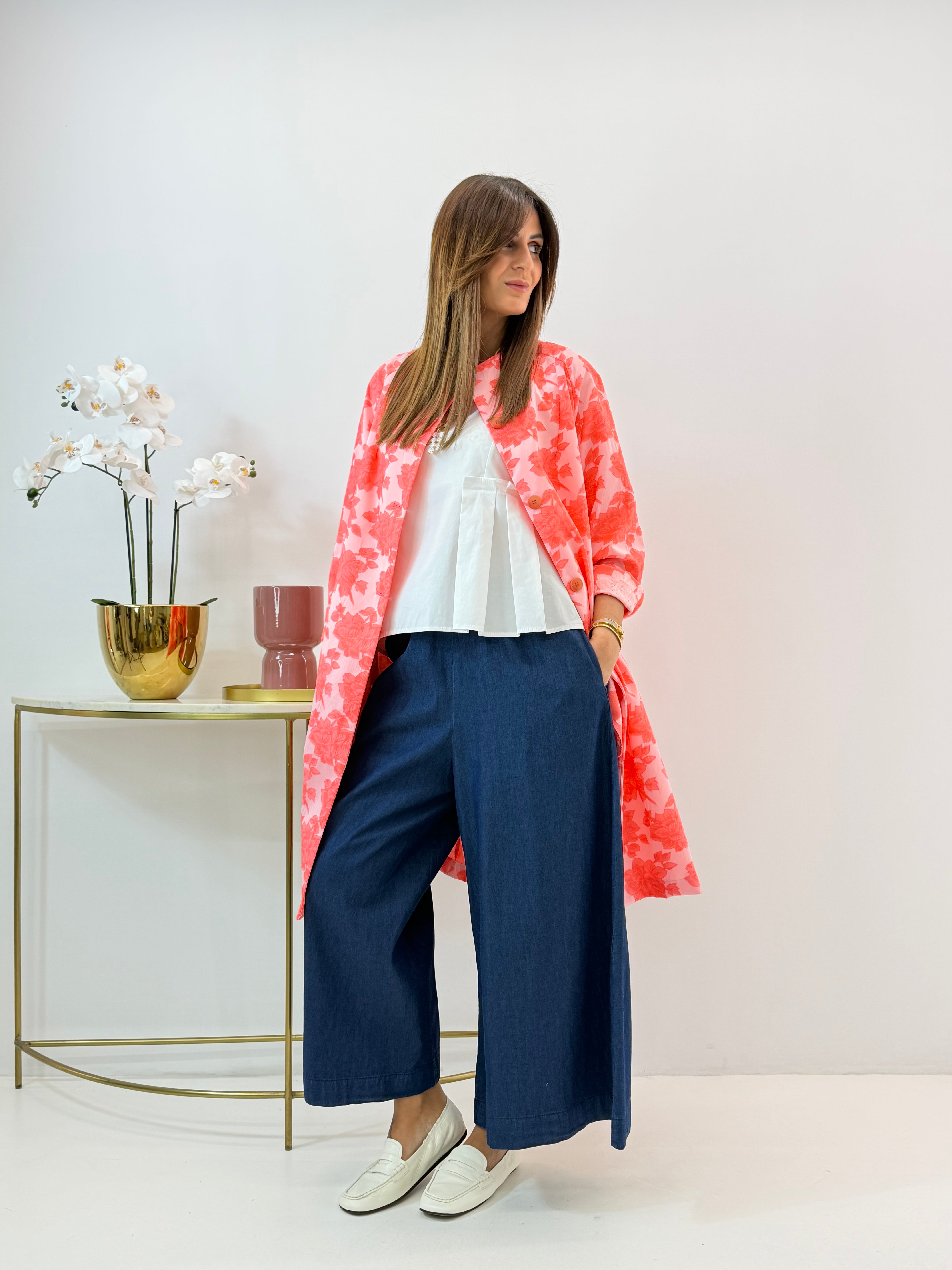 PANTALONE AURA WENDY IN DENIM